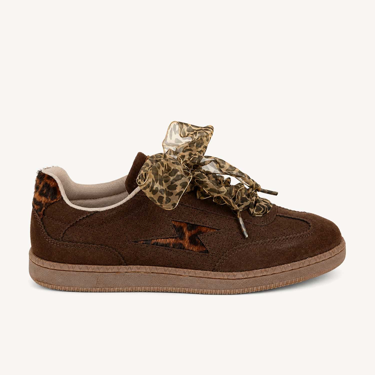 Baskets Femme VANESSA WU AURA EMBLEM Marron