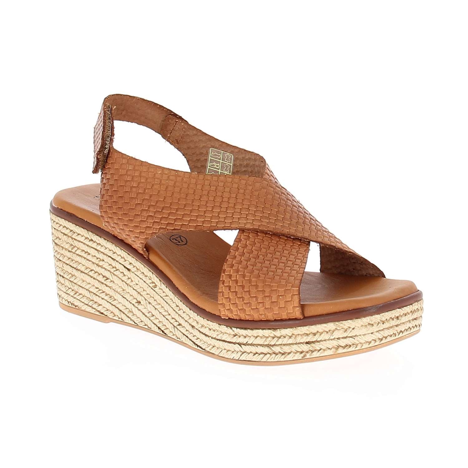 Sandales Femme GRAIN DE METISSE RAELLE Marron