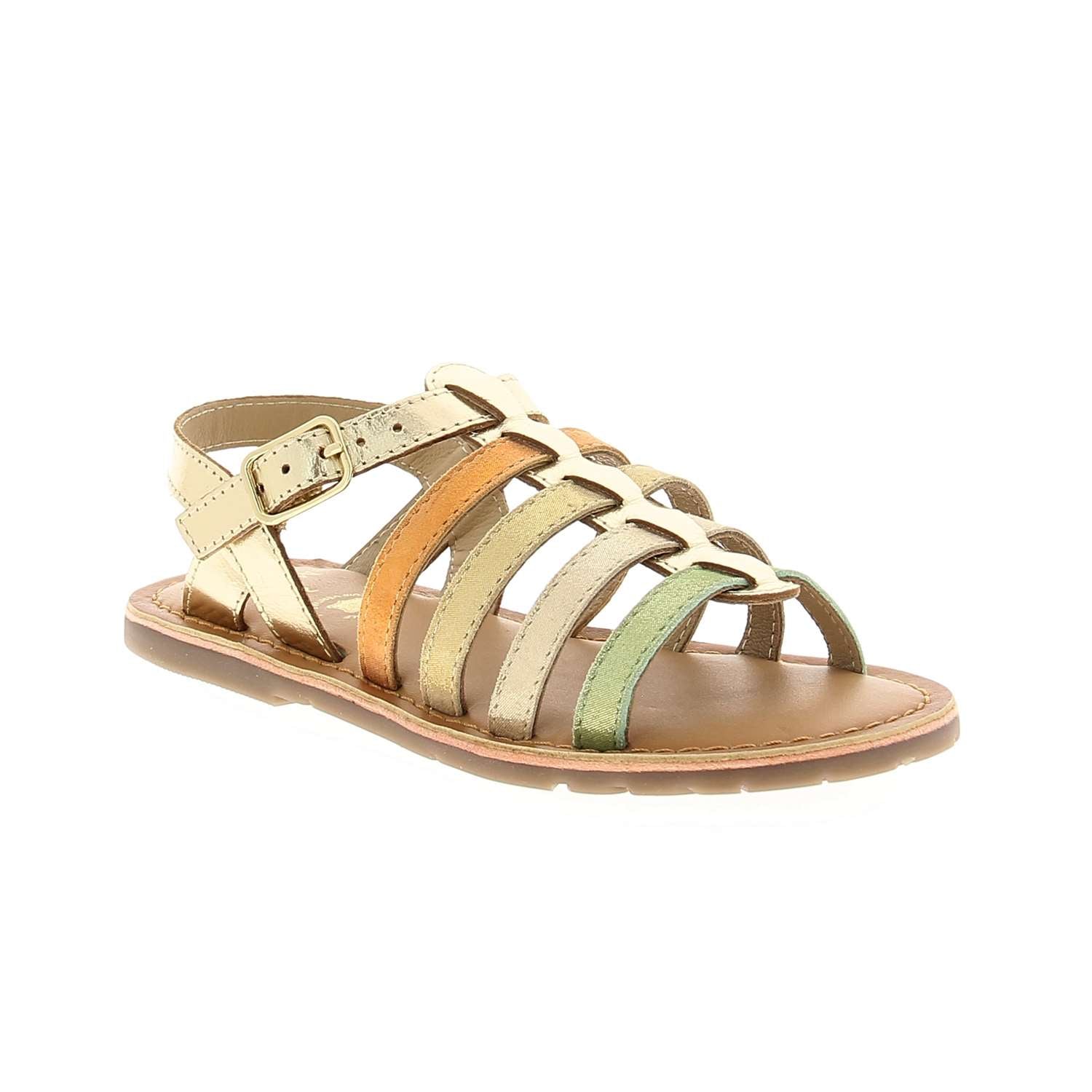 Sandales Enfant MINIBEL MINILOVE Or/Bronze