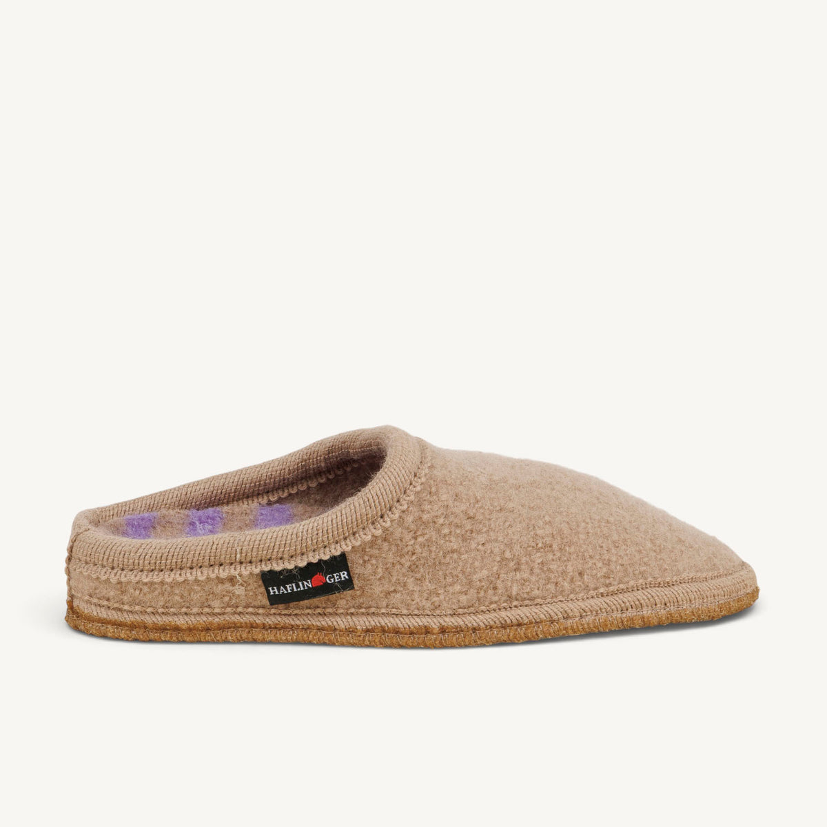Chaussons Femme HAFLINGER STRIPED Beige