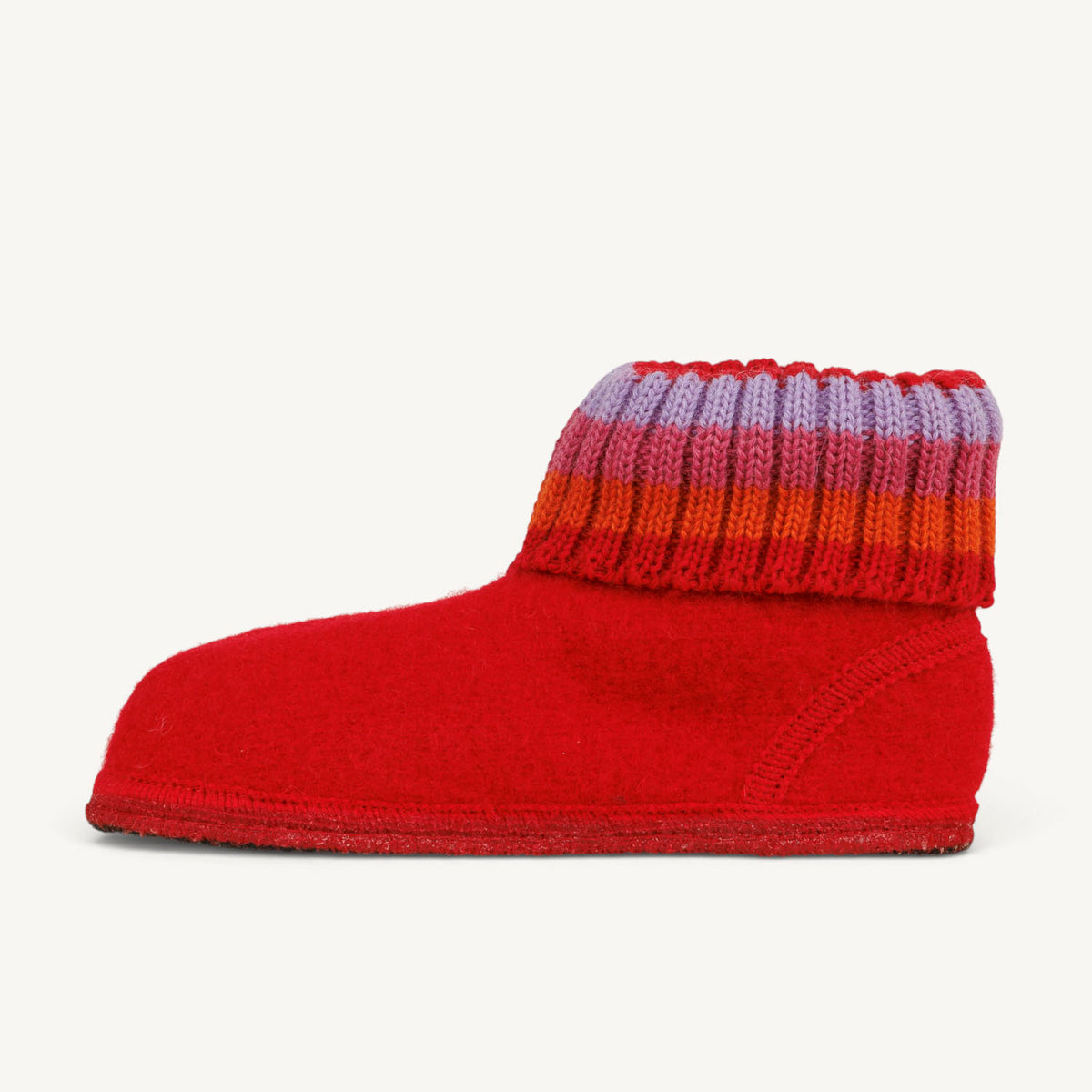 Chaussons Femme HAFLINGER PAUL Rouge