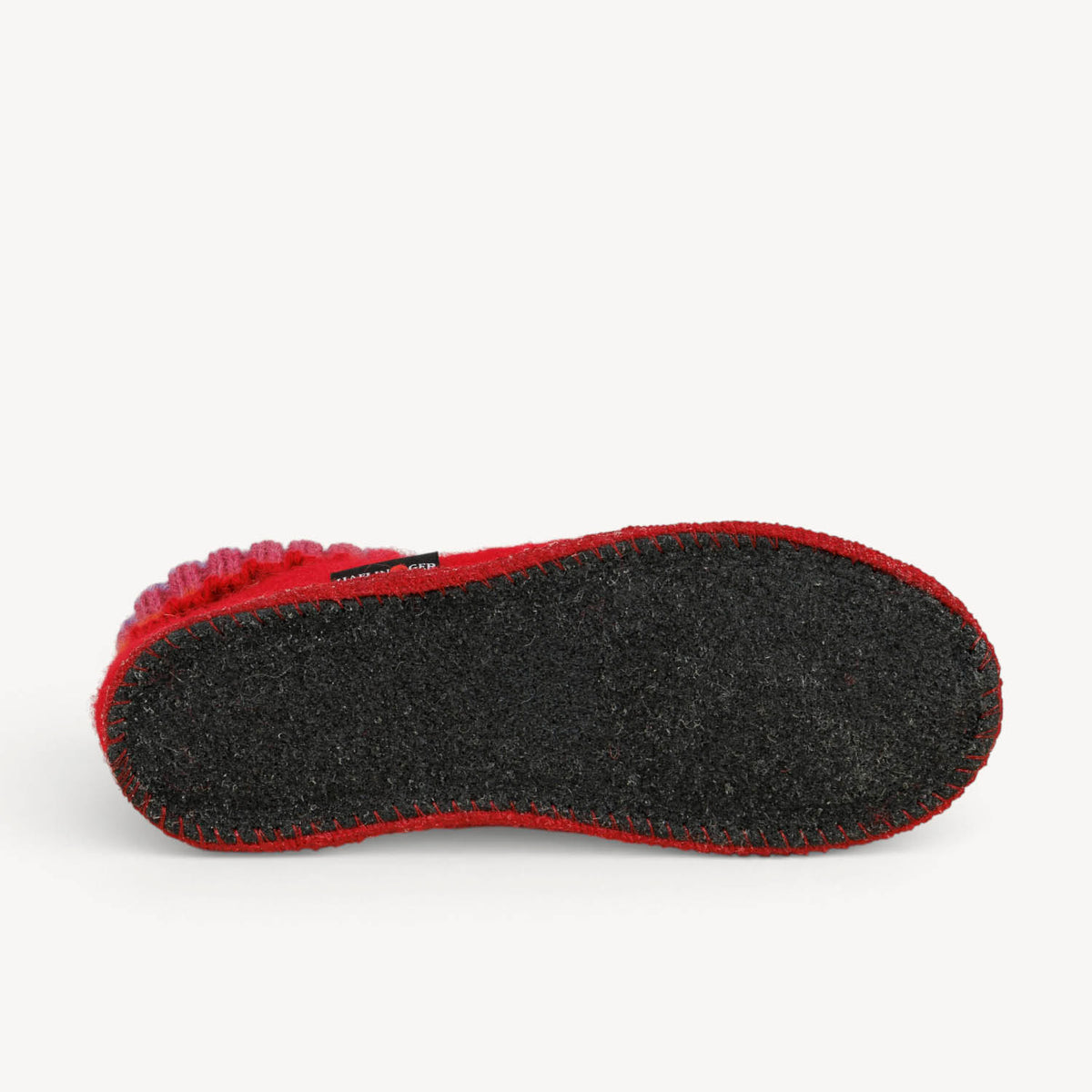 Chaussons Femme HAFLINGER PAUL Rouge