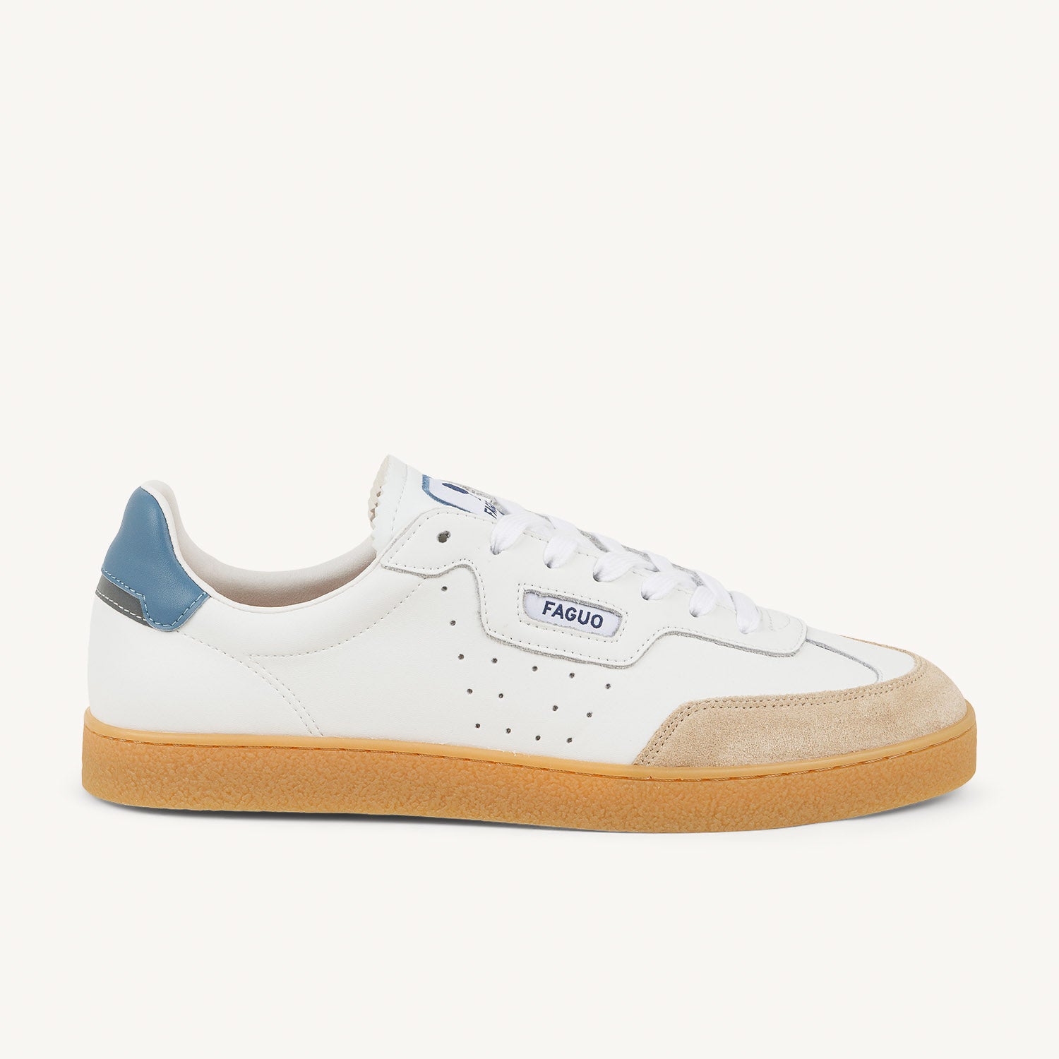 Baskets Homme FAGUO LUMBO Blanc