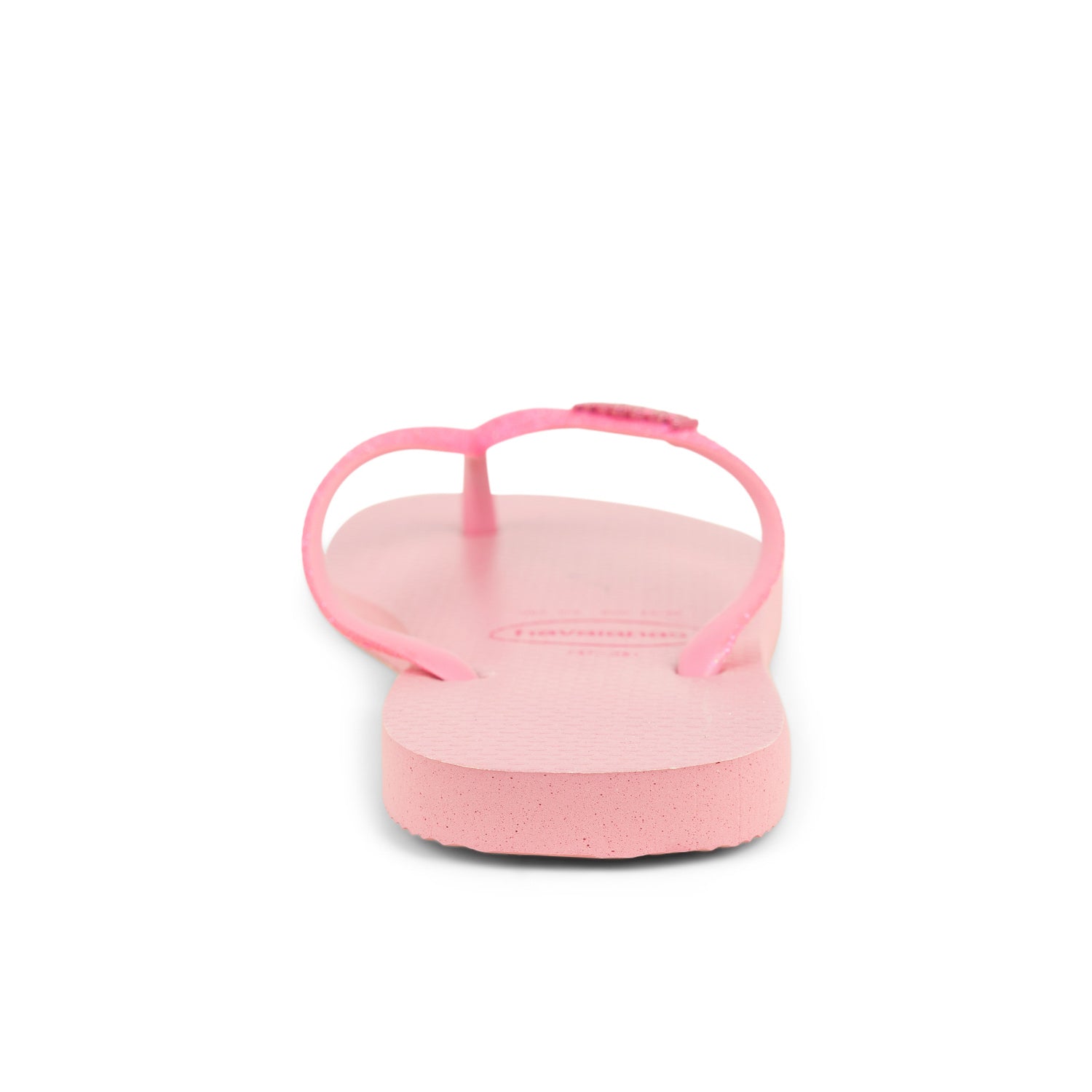 Tongs et crocs Femme HAVAIANAS SLIM GLITTER IRIDESCENT Rose