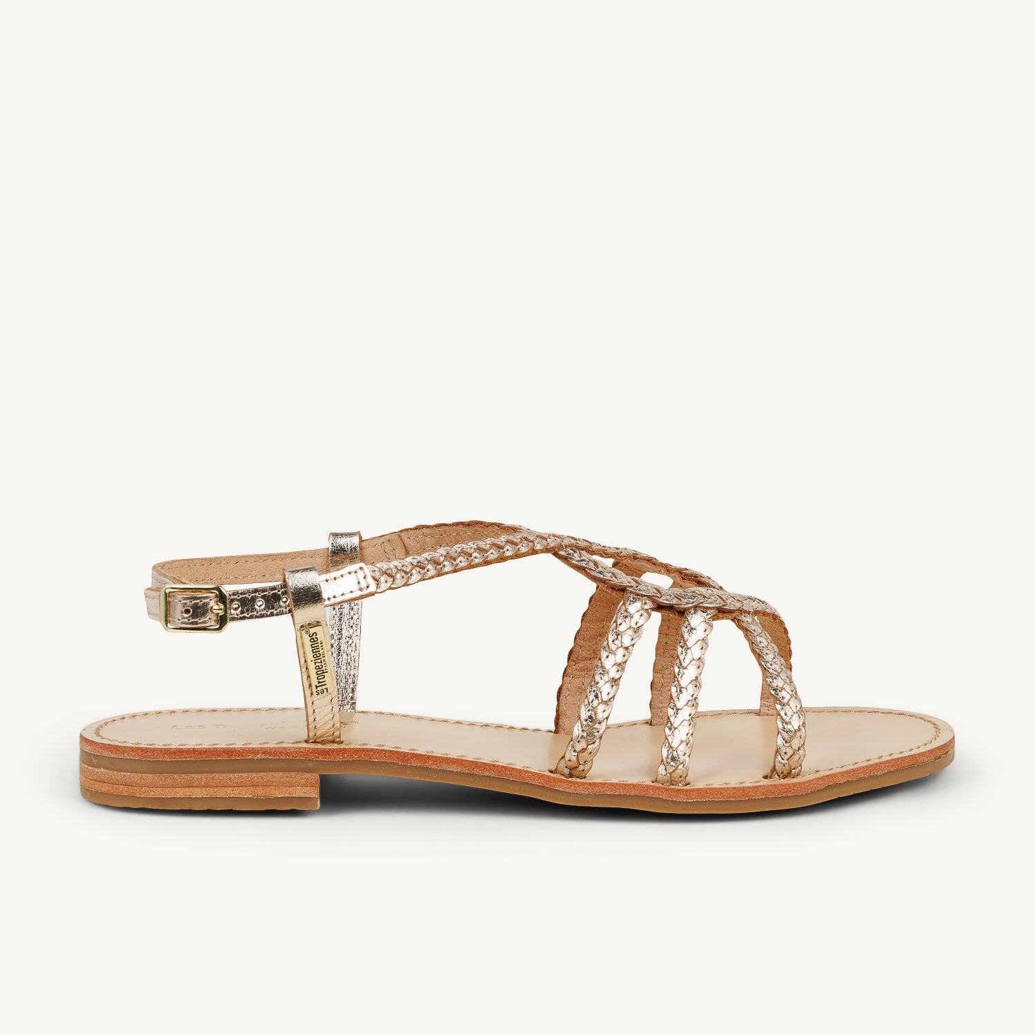 Sandales Femme LES TROPEZIENNES HEMILTRES Or/Bronze
