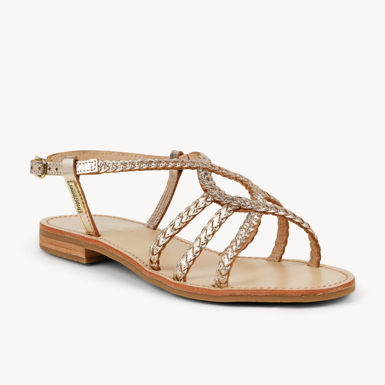 Sandales Femme LES TROPEZIENNES HEMILTRES Or/Bronze