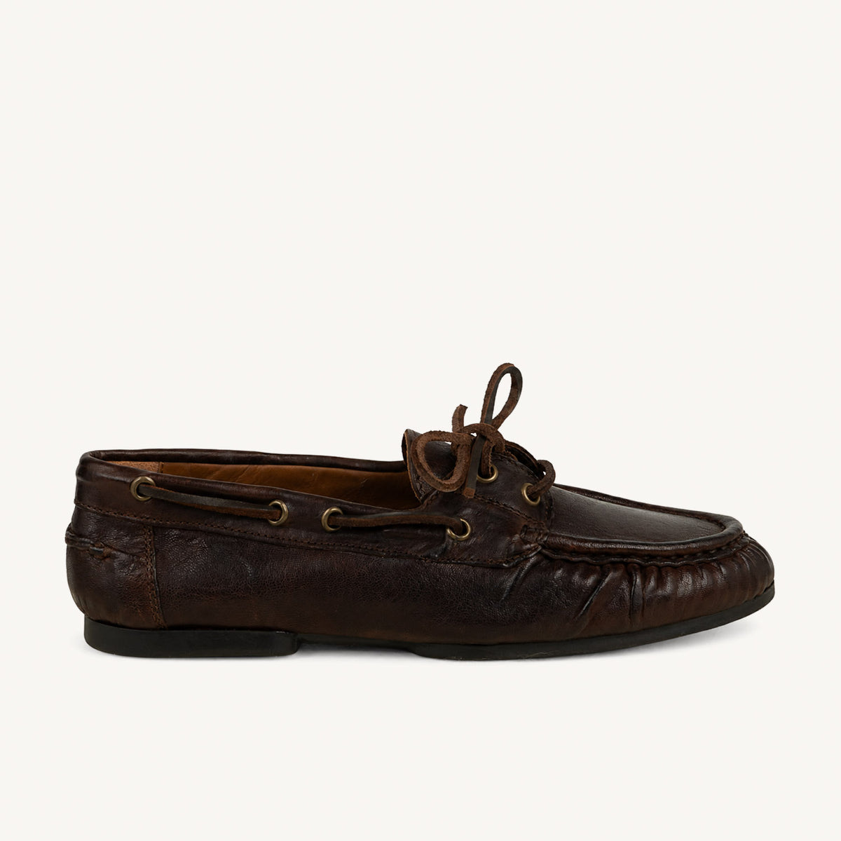 Chaussures bateau Femme SEMERDJIAN POMPEI Marron