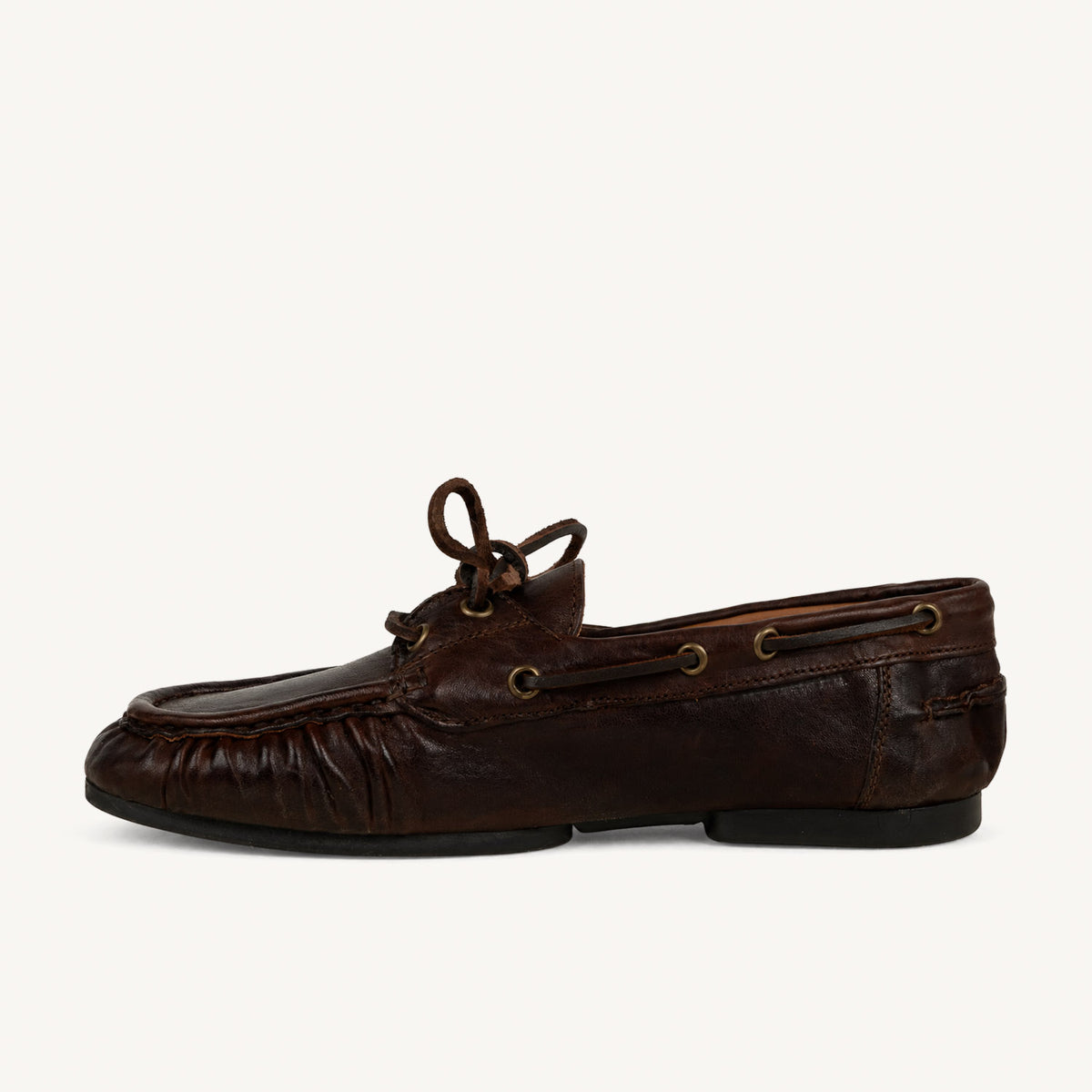 Chaussures bateau Femme SEMERDJIAN POMPEI Marron