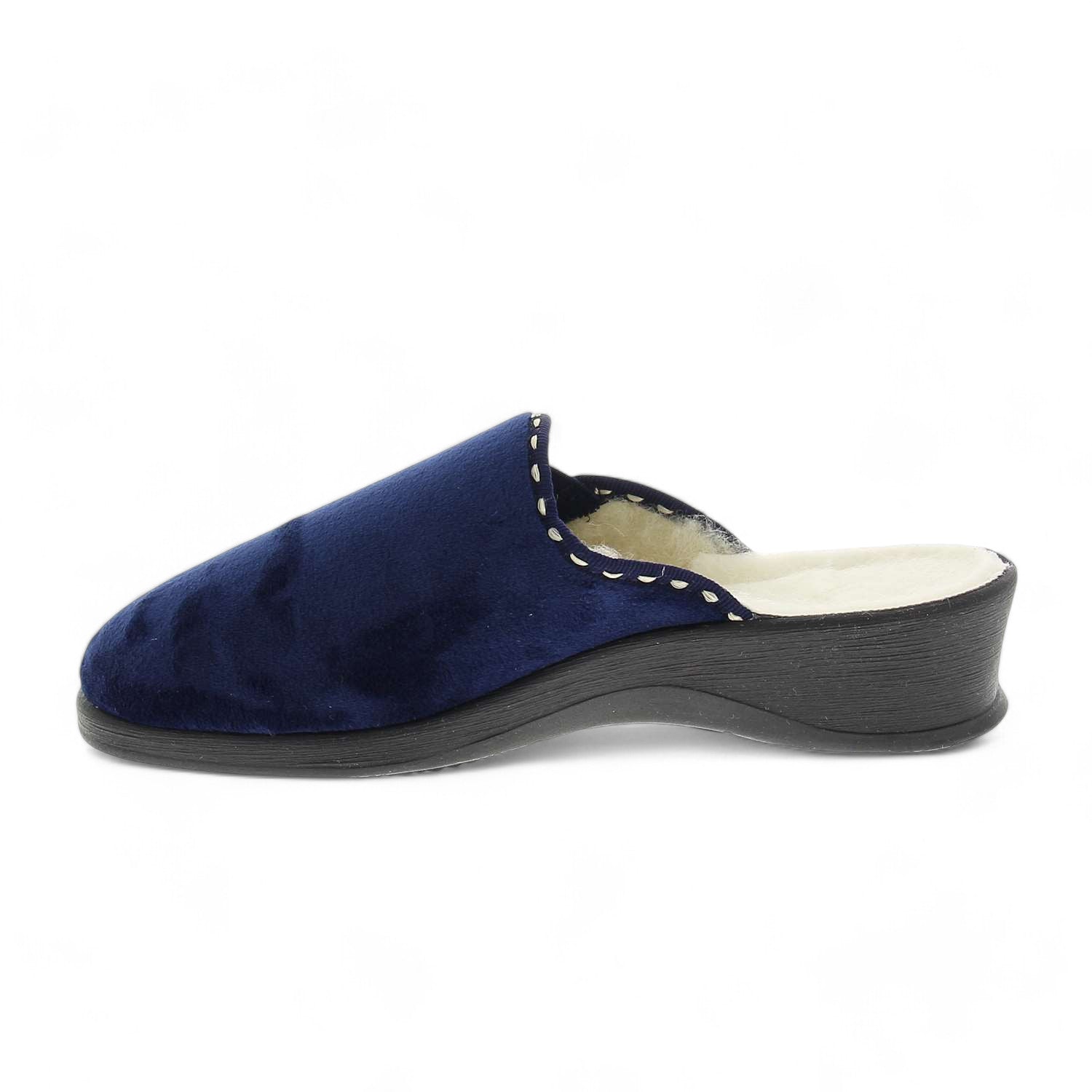 Chaussons Femme FARGEOT YUAN Bleu