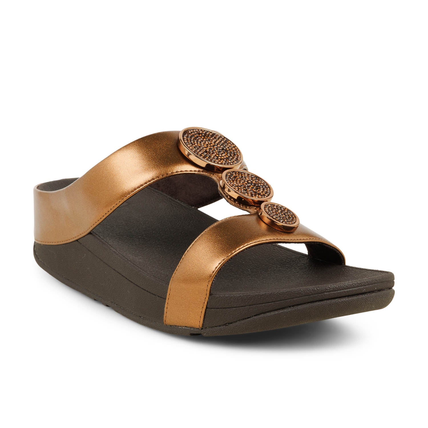 Sandales Femme FITFLOP HJ Or/Bronze