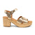 Sandales Femme ALIWELL IMANY Or/Bronze