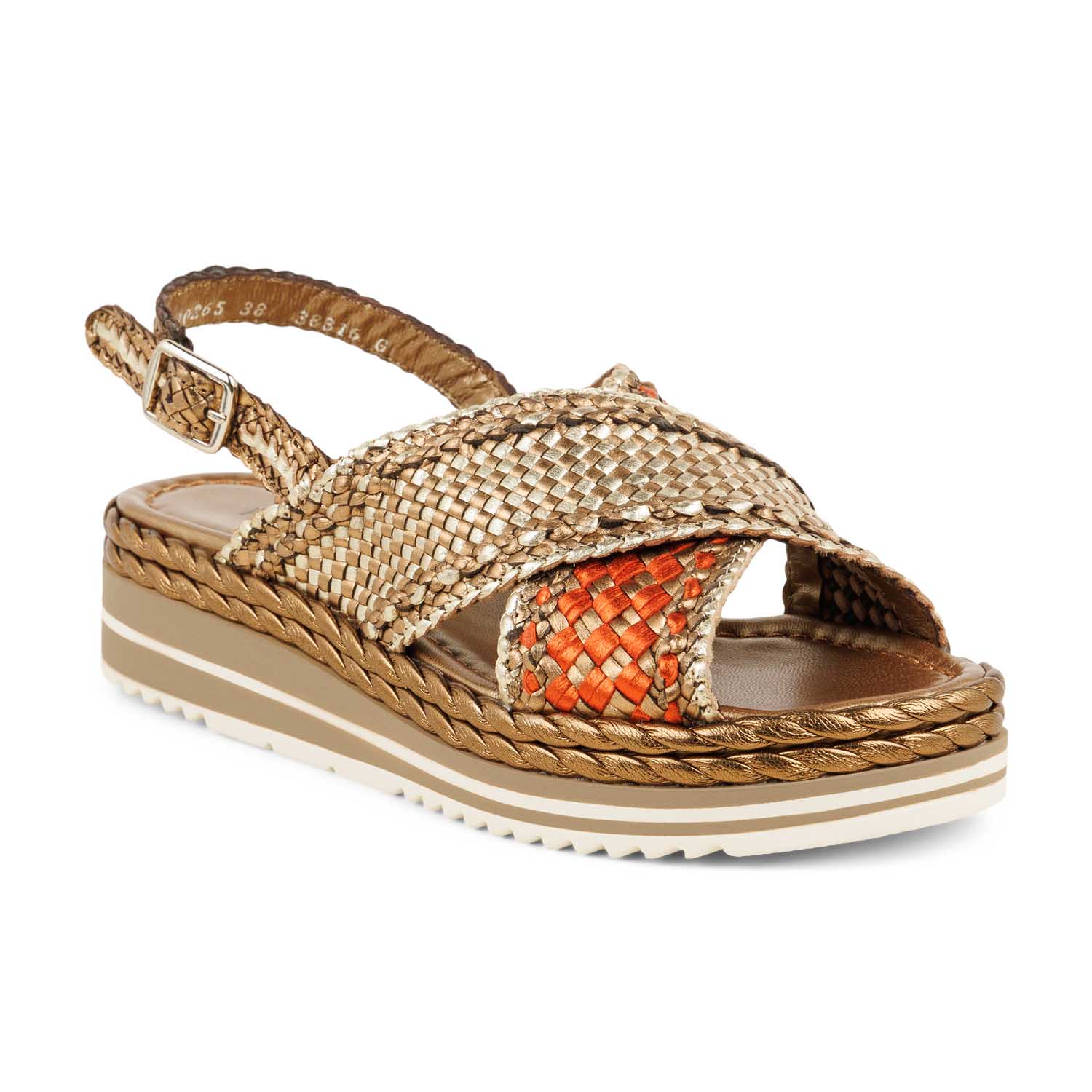 Sandales Femme PONS QUINTANA PONTITI Or/Bronze