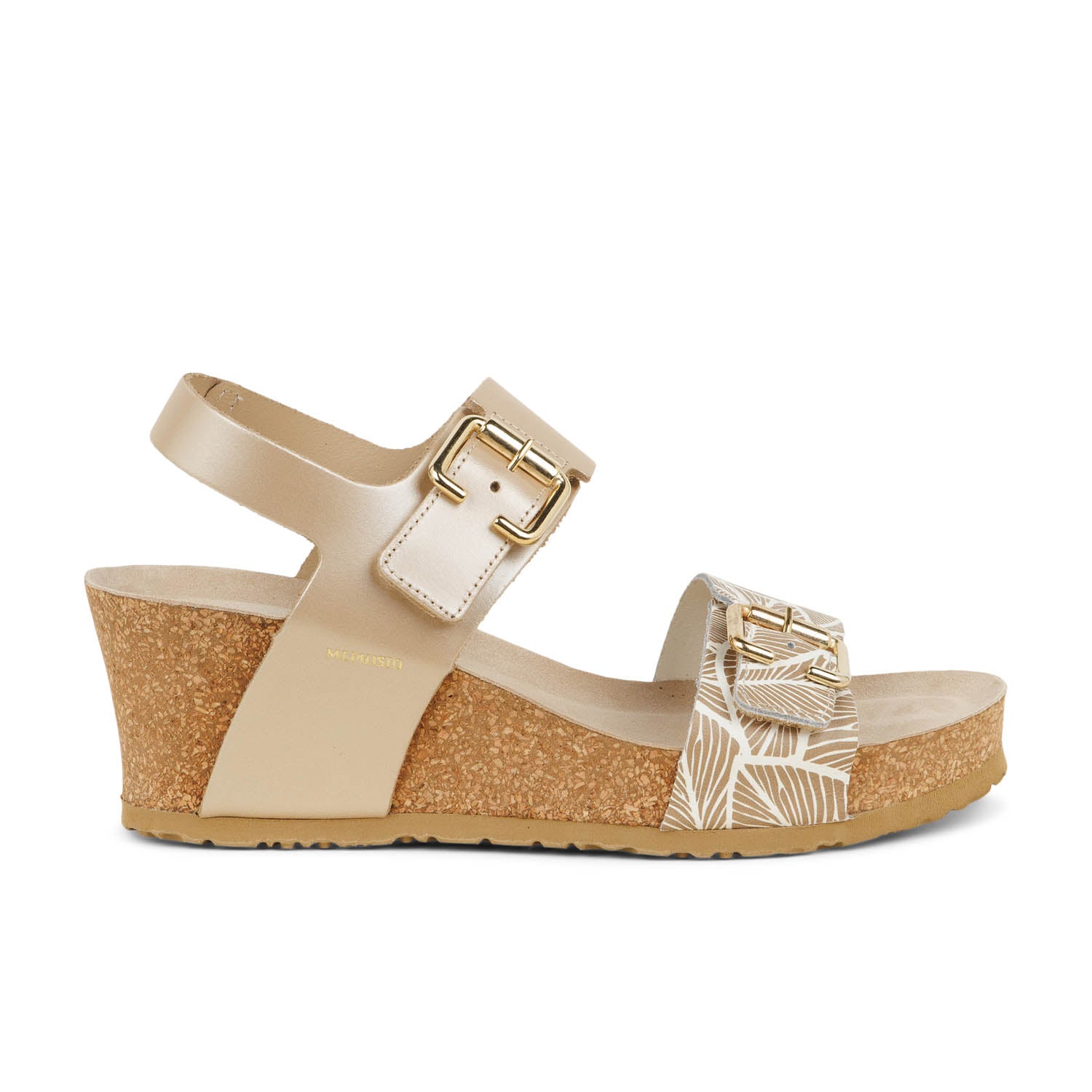 Sandales Femme MEPHISTO LISSANDRA Or/Bronze