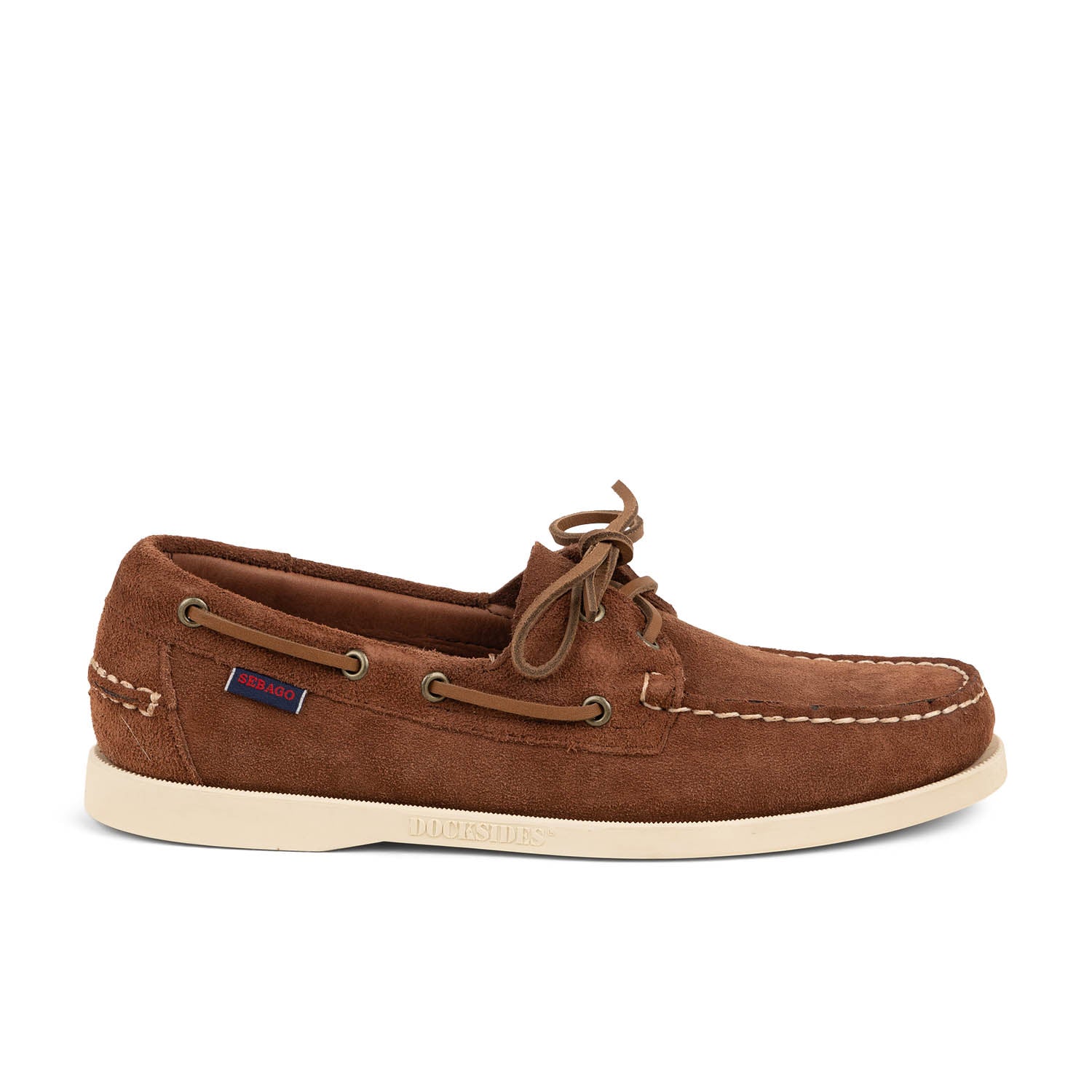 Chaussures bateau Homme SEBAGO DOCKSIDES PORTLAND SUEDE Marron