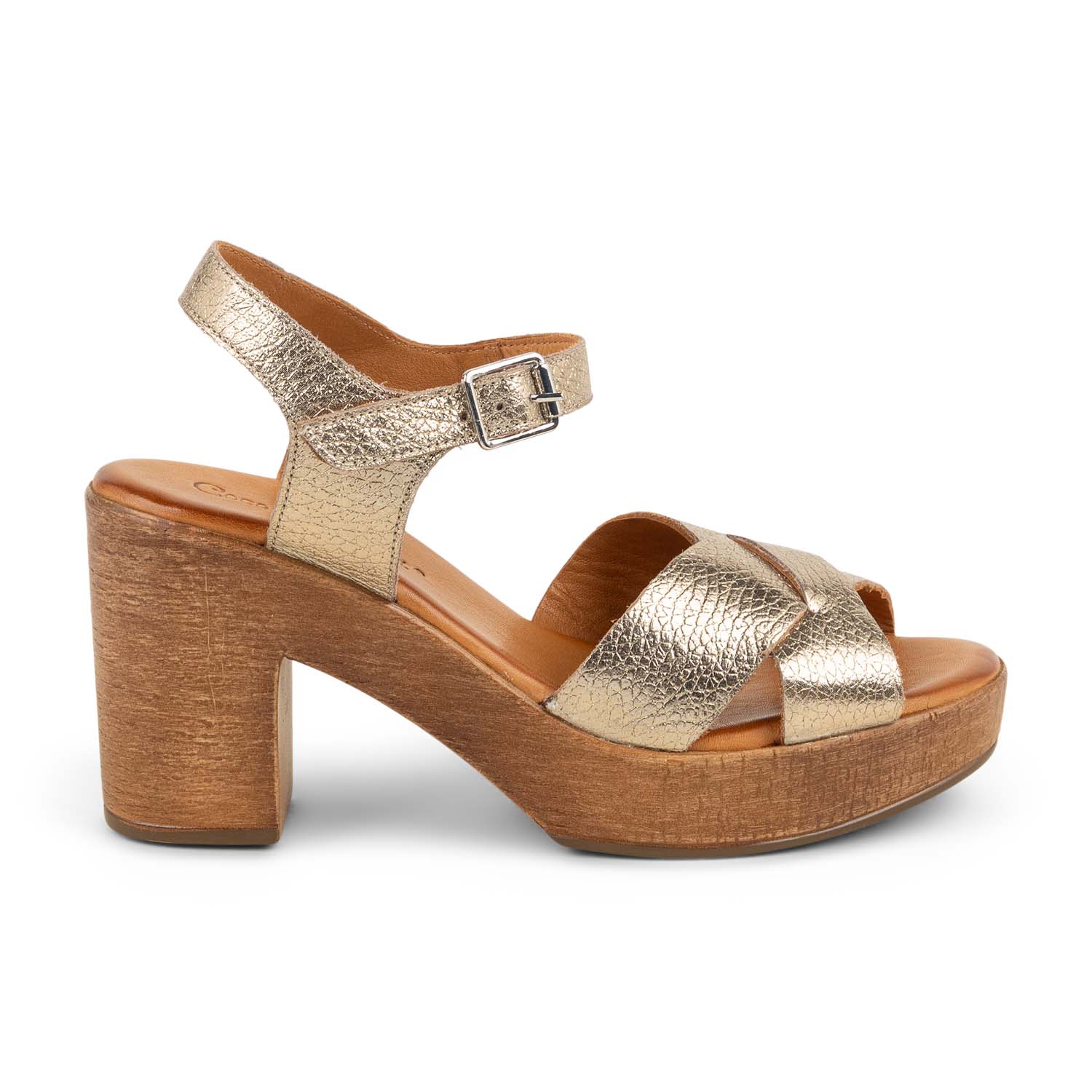 Sandales Femme COCO ABRICOT MUSIEGES Or/Bronze