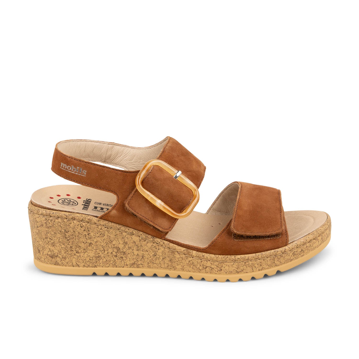 Sandales Femme MOBILS BY MEPHISTO NASMA Marron
