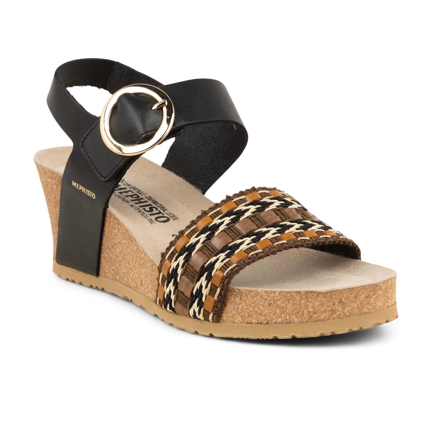 Sandales Femme MEPHISTO LAURE Noir