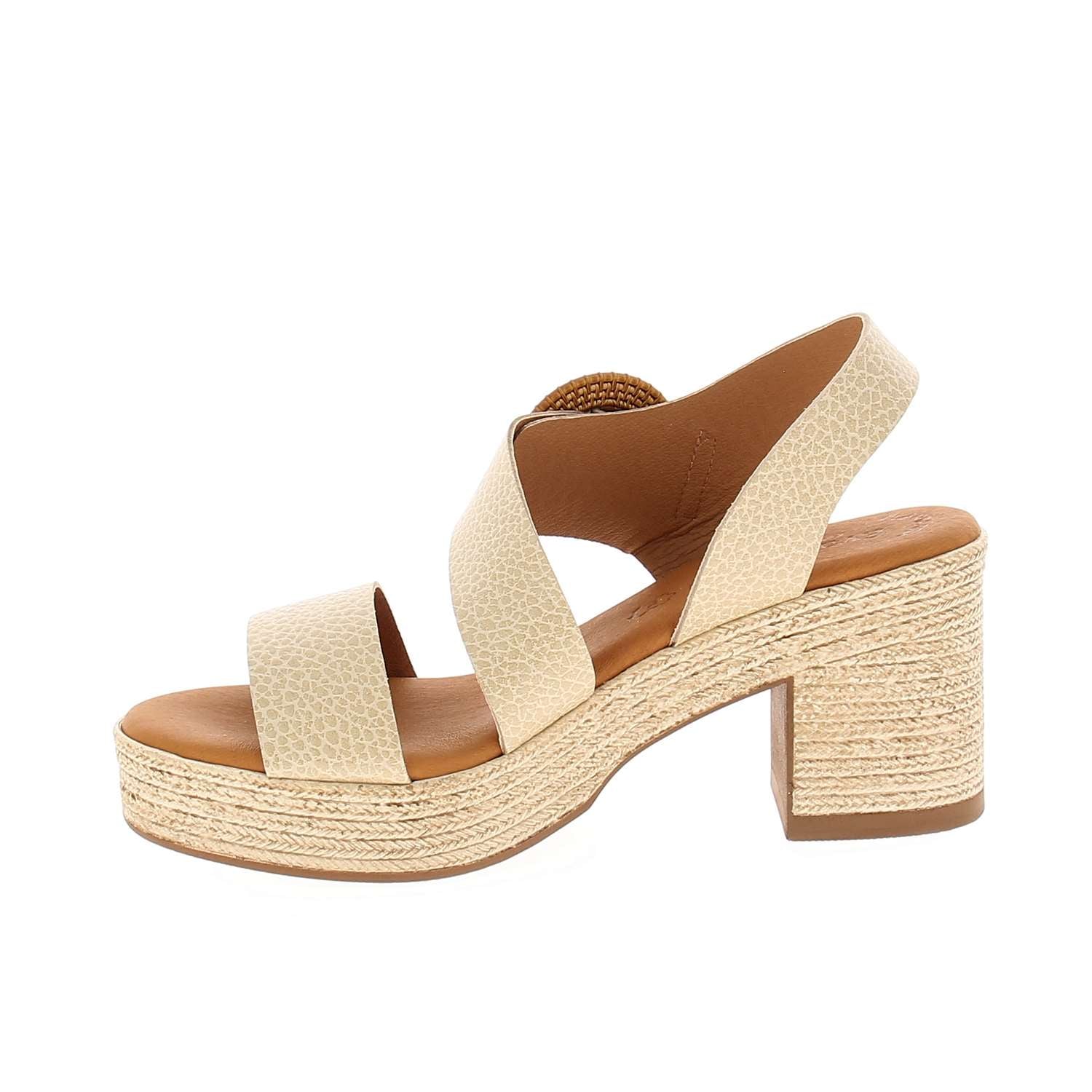 Sandales Femme EVA FRUTOS EVY Beige