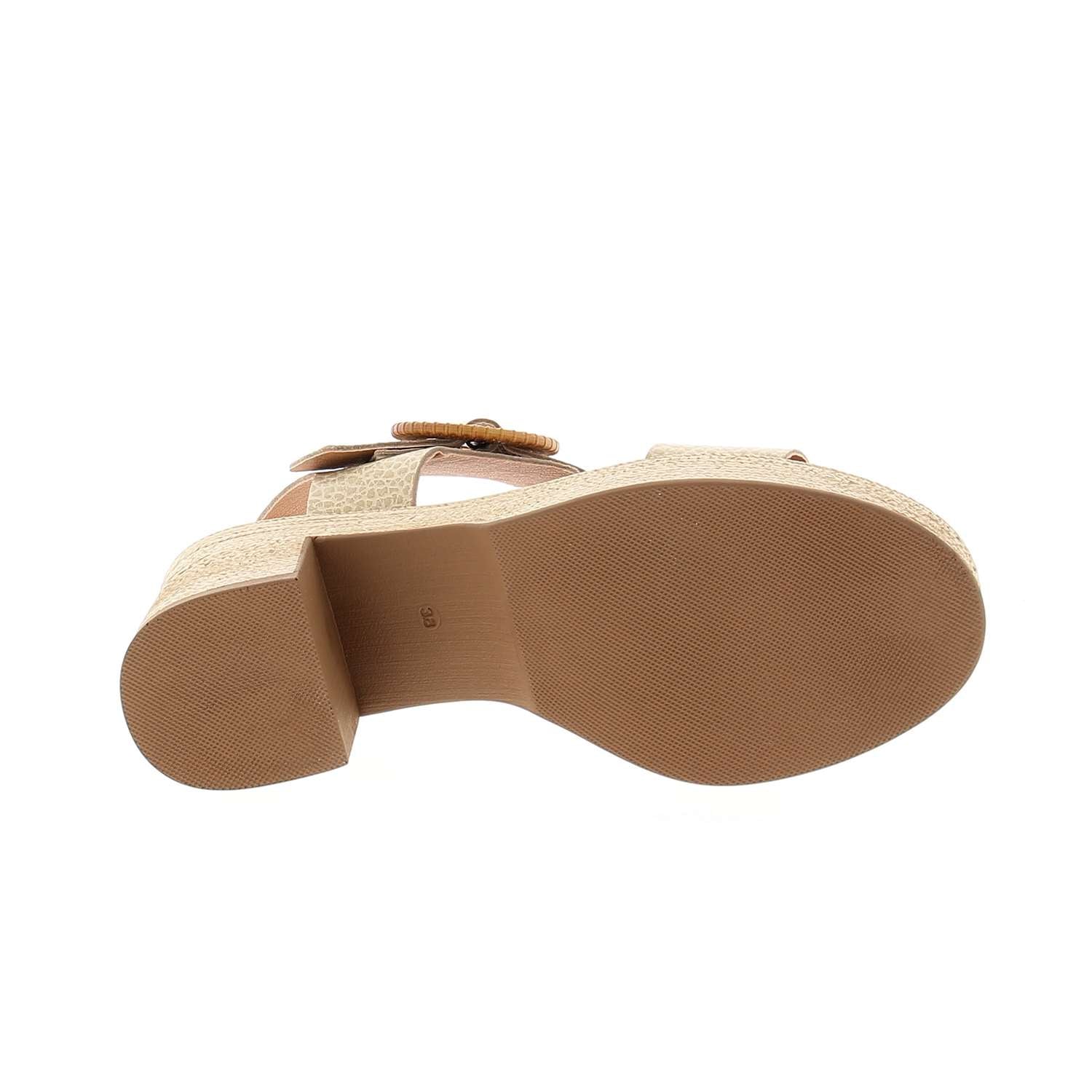 Sandales Femme EVA FRUTOS EVY Beige