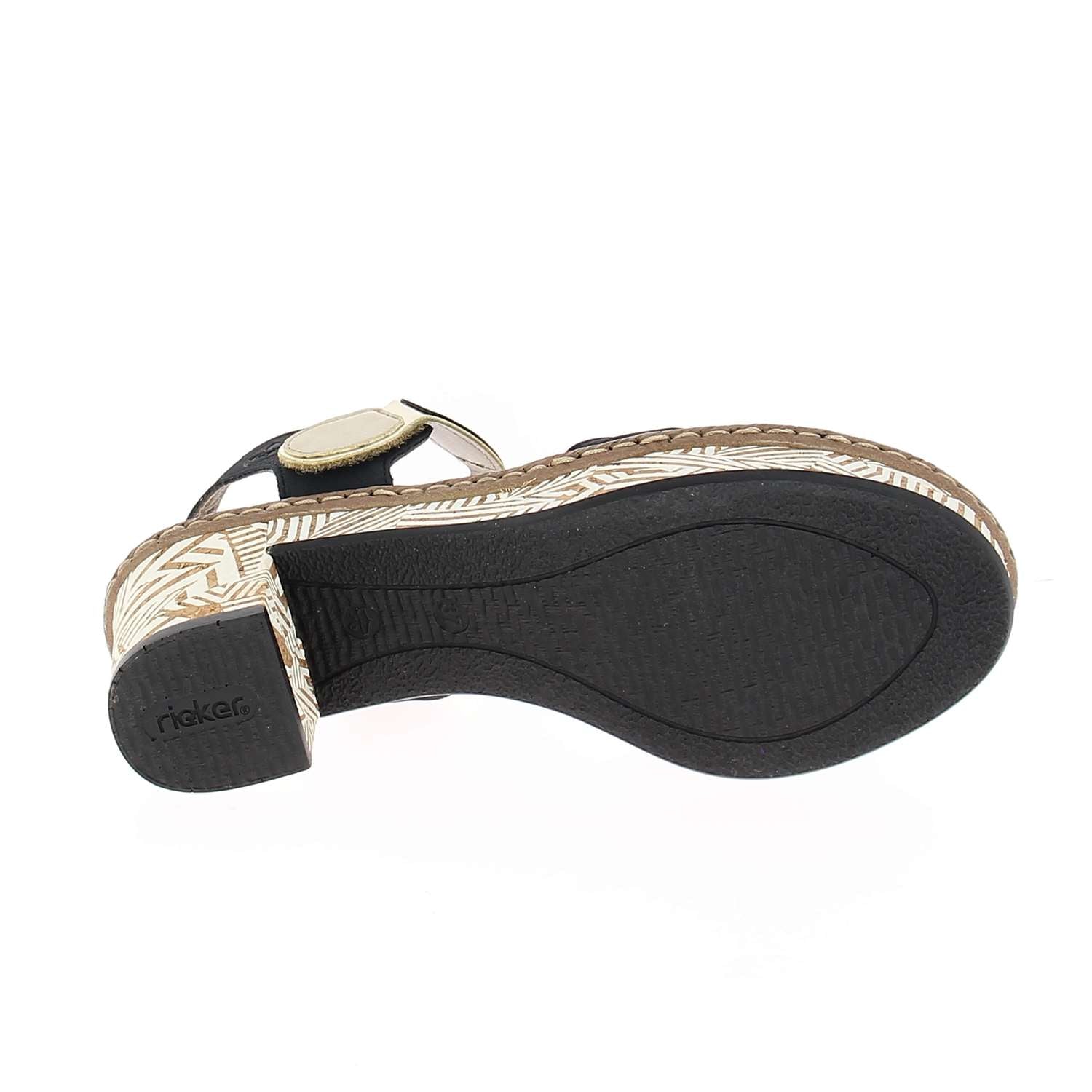 Sandales Femme RIEKER RIODO Noir