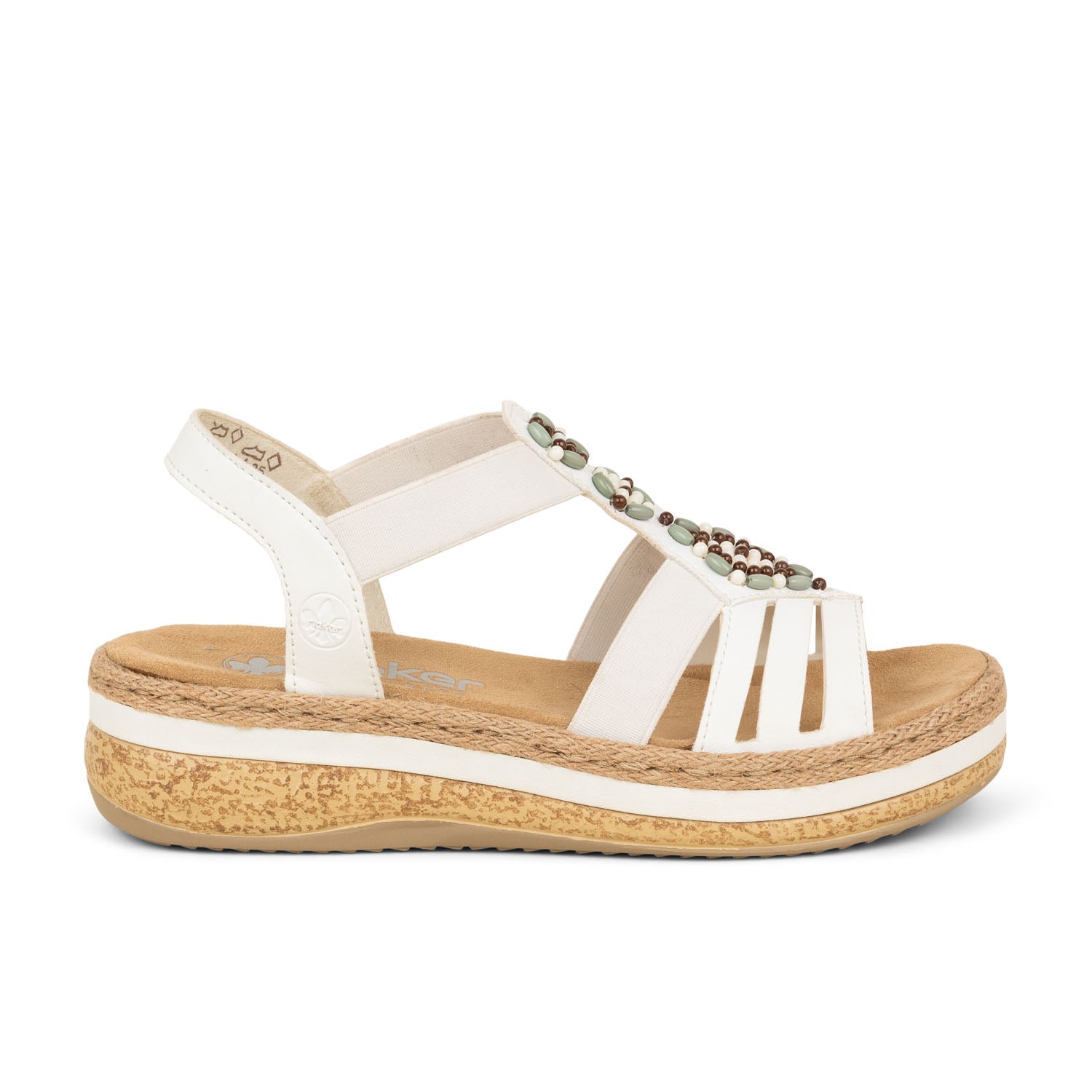 Sandales Femme RIEKER RISAGE Blanc