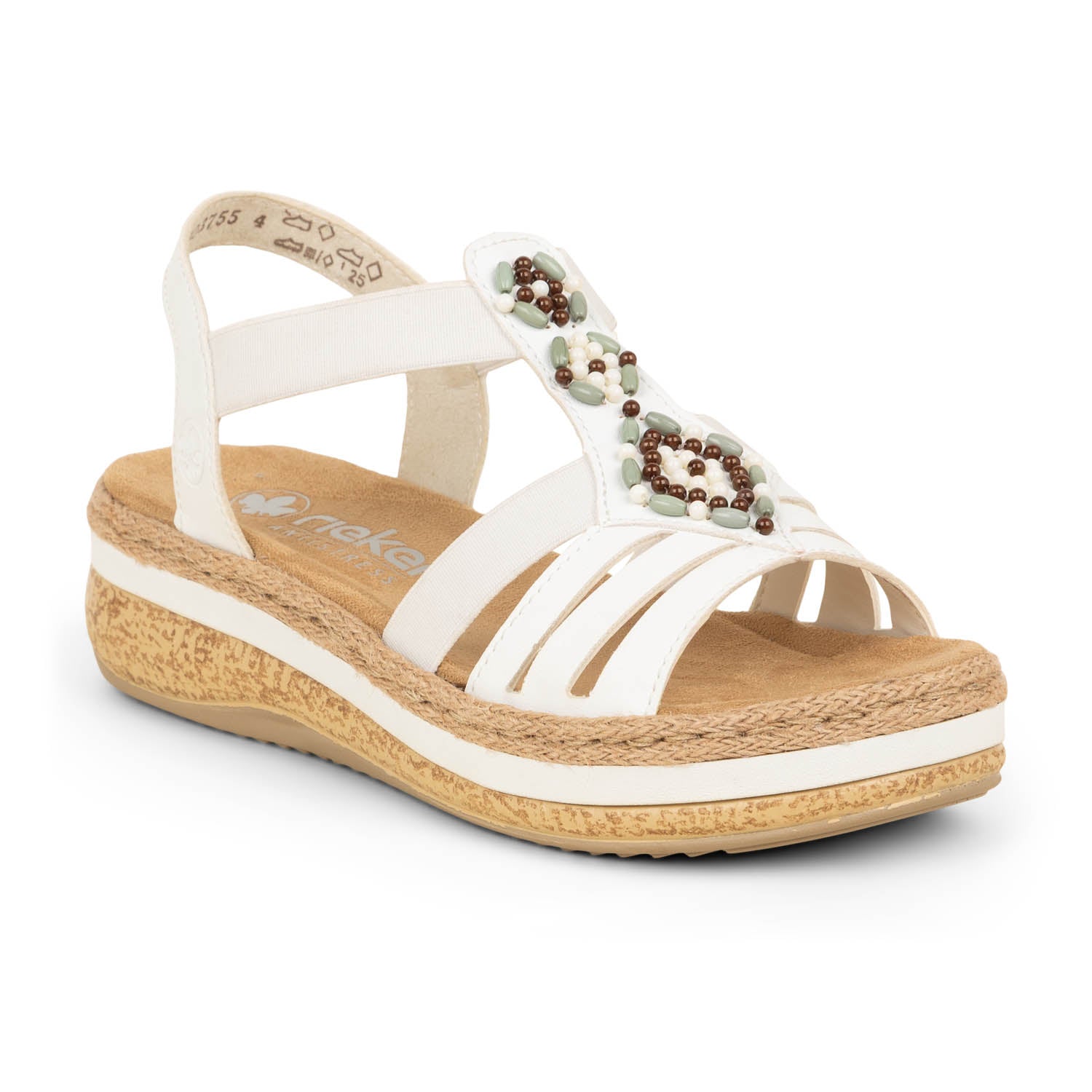 Sandales Femme RIEKER RISAGE Blanc