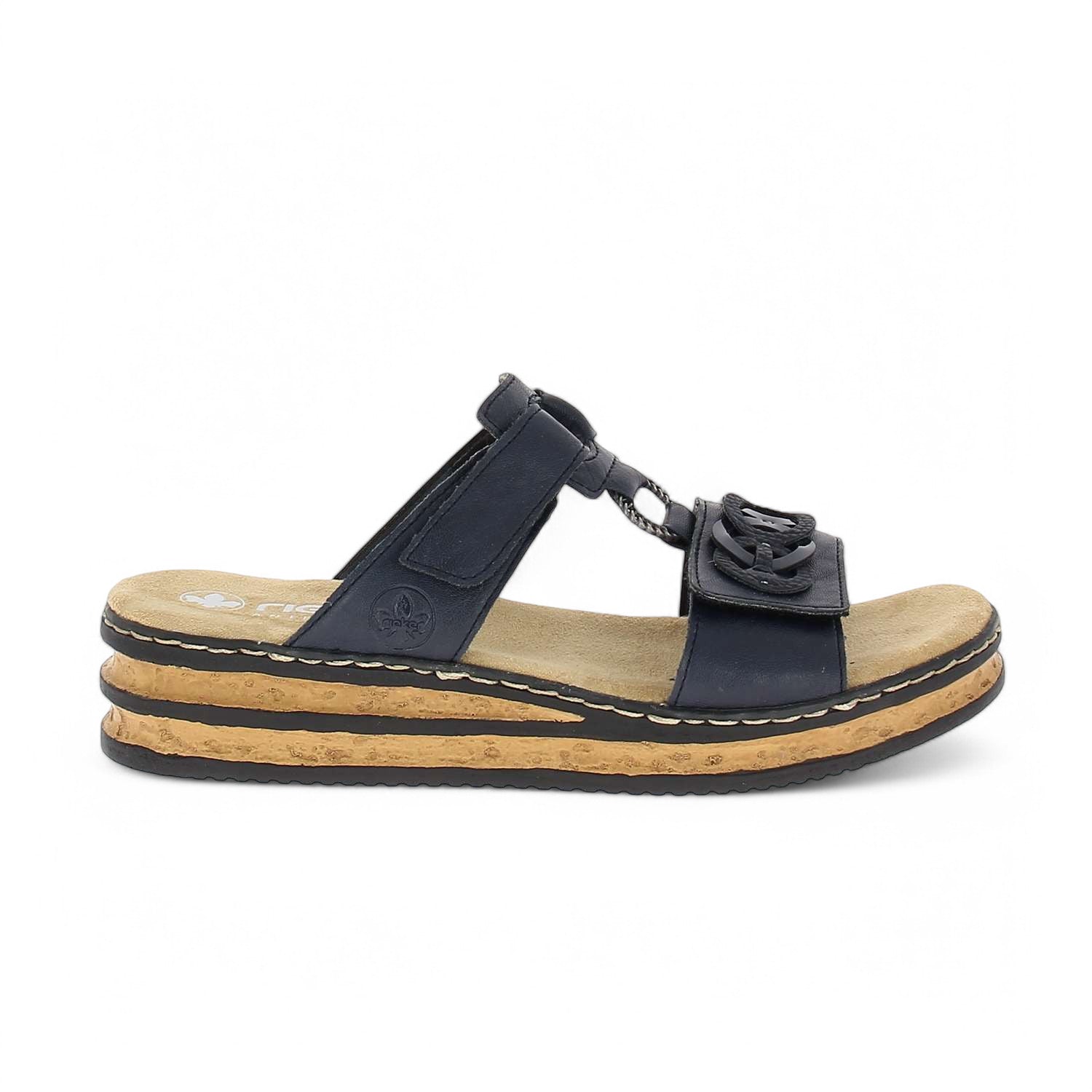 Sandales Femme RIEKER RIFLERI Bleu