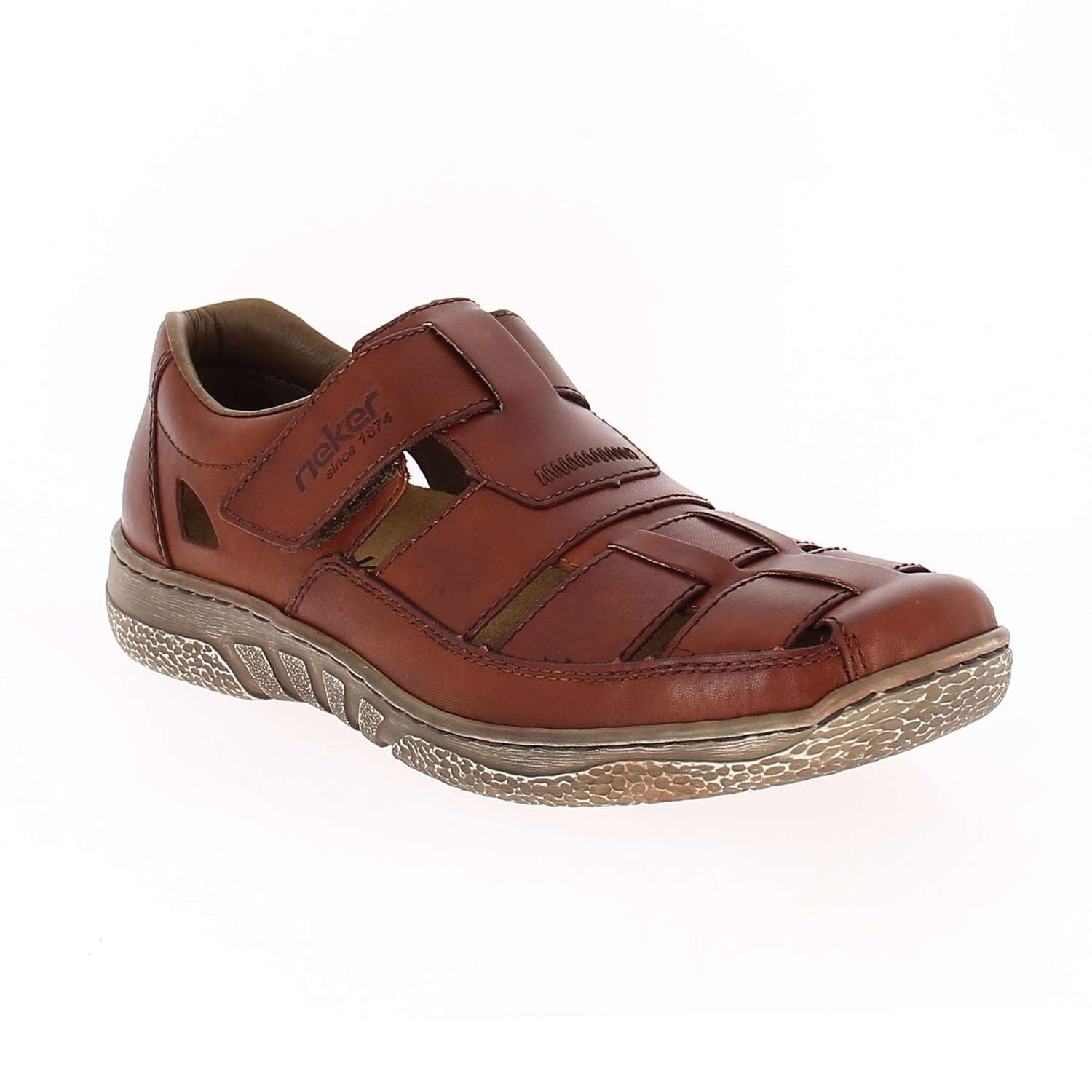 Sandales Homme RIEKER RIKAY Marron