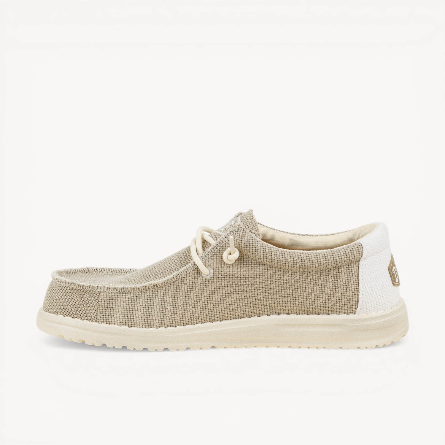 Chaussures bateau Homme HEYDUDE WALLY BRAIDED Beige