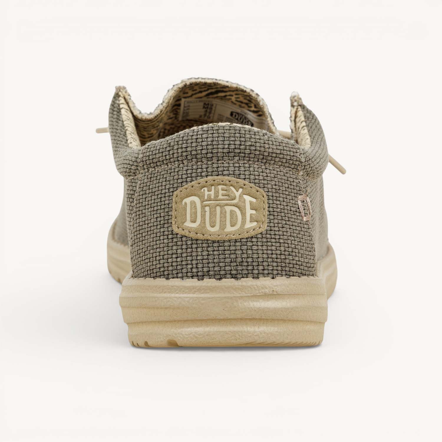 Chaussures bateau Homme HEYDUDE WALLY BRAIDED Vert