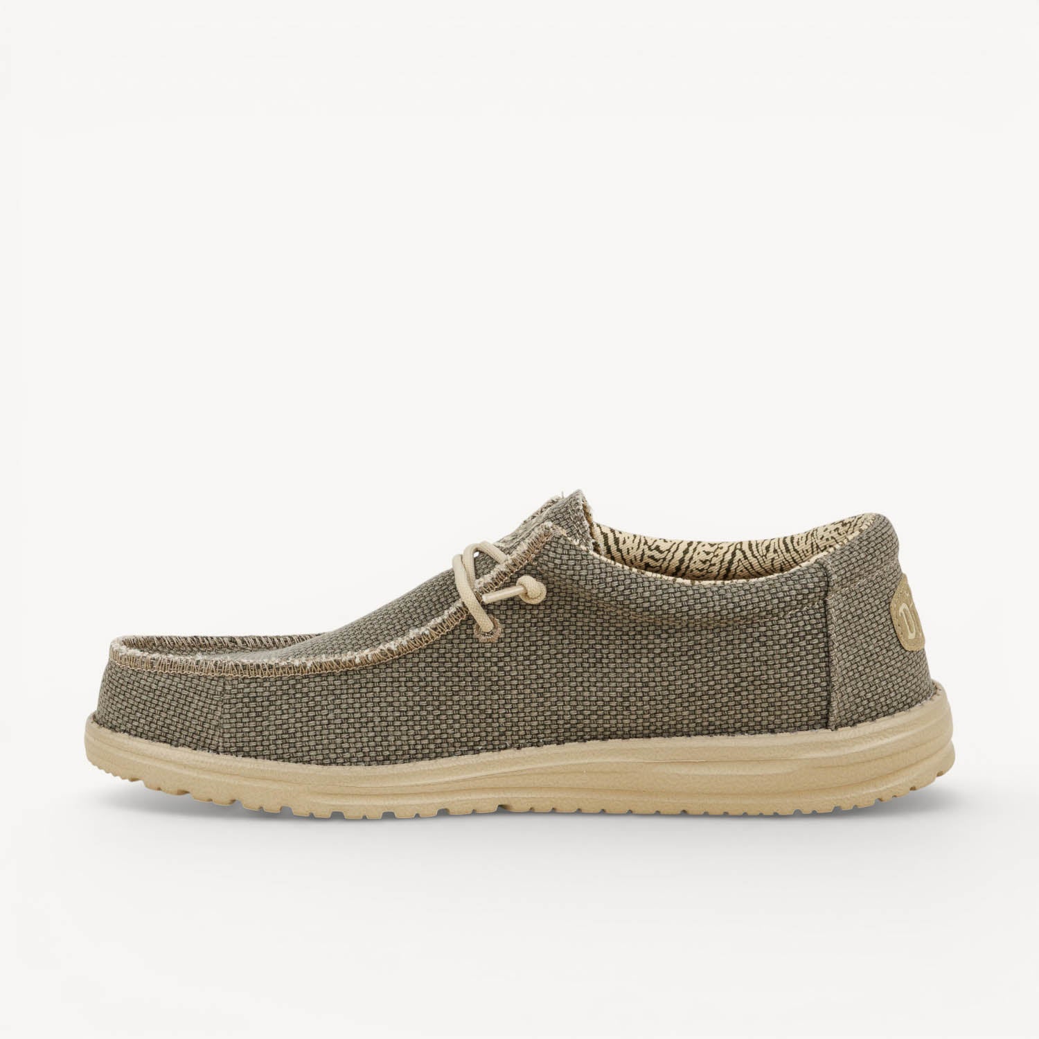 Chaussures bateau Homme HEYDUDE WALLY BRAIDED Vert
