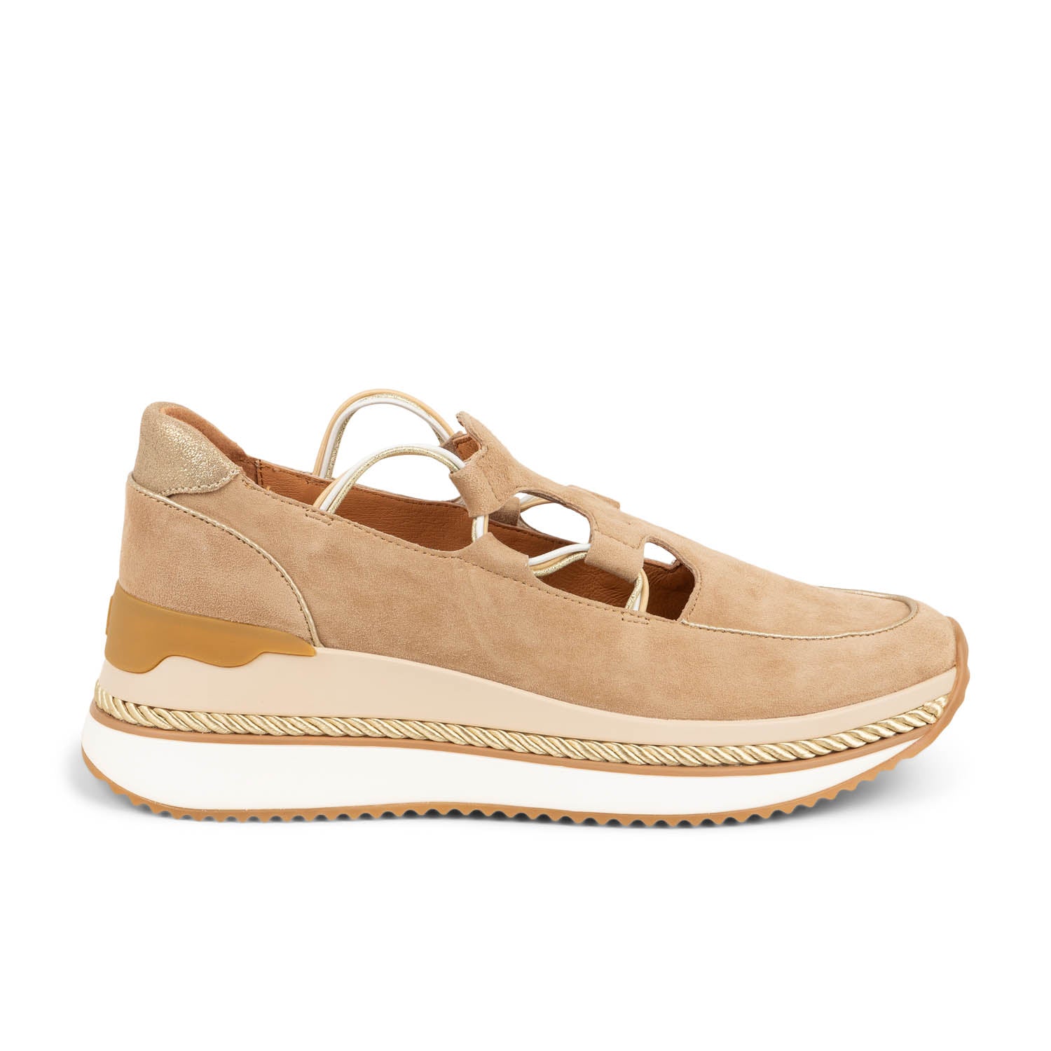 Baskets Femme MAM'ZELLE ESTACA Beige