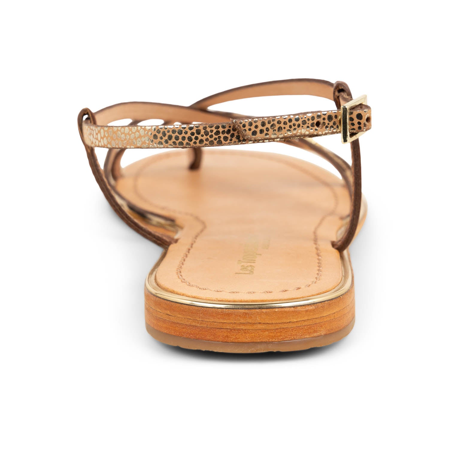 Sandales Femme LES TROPEZIENNES MONACO Or/Bronze