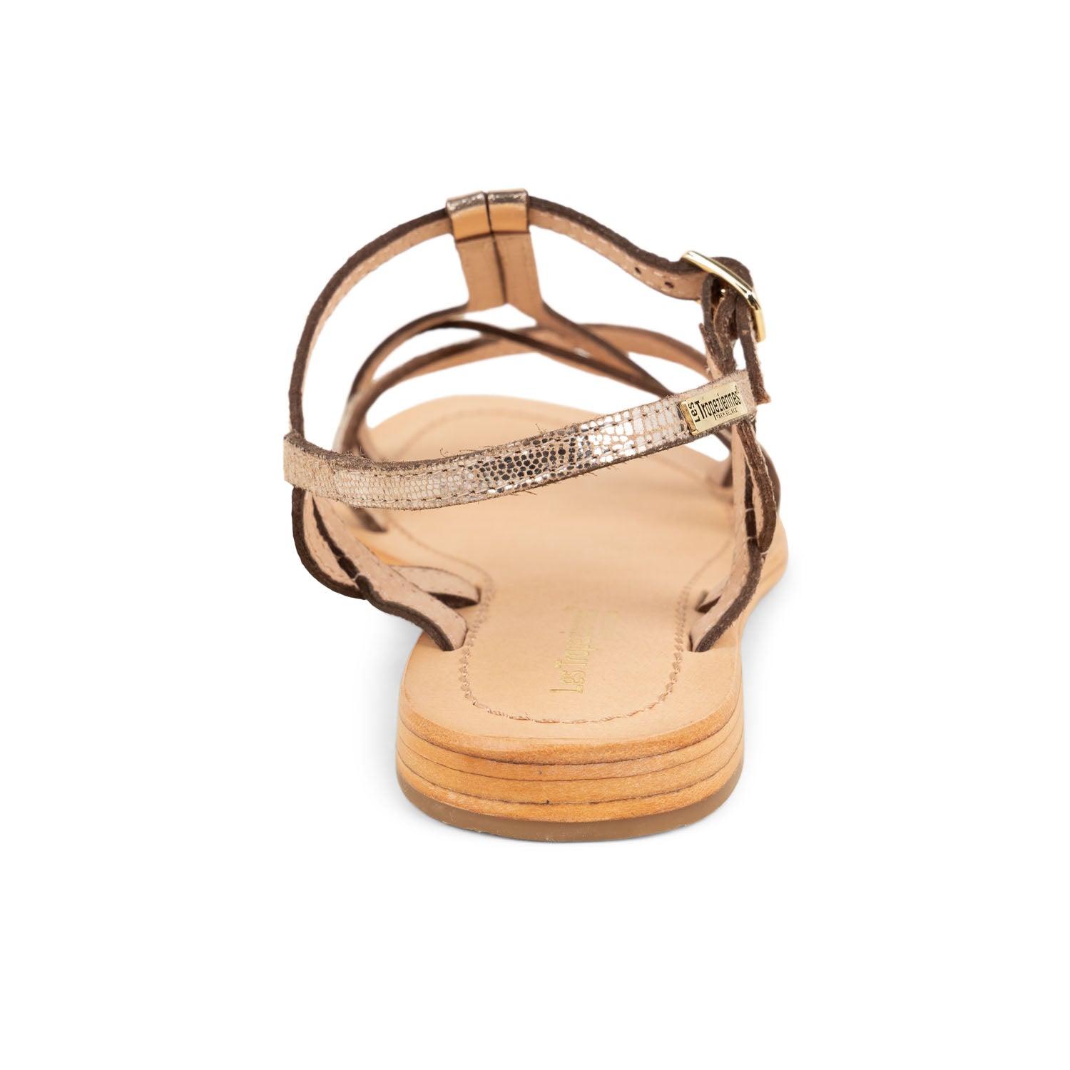 Sandales Femme LES TROPEZIENNES HEMMALIA Or/Bronze