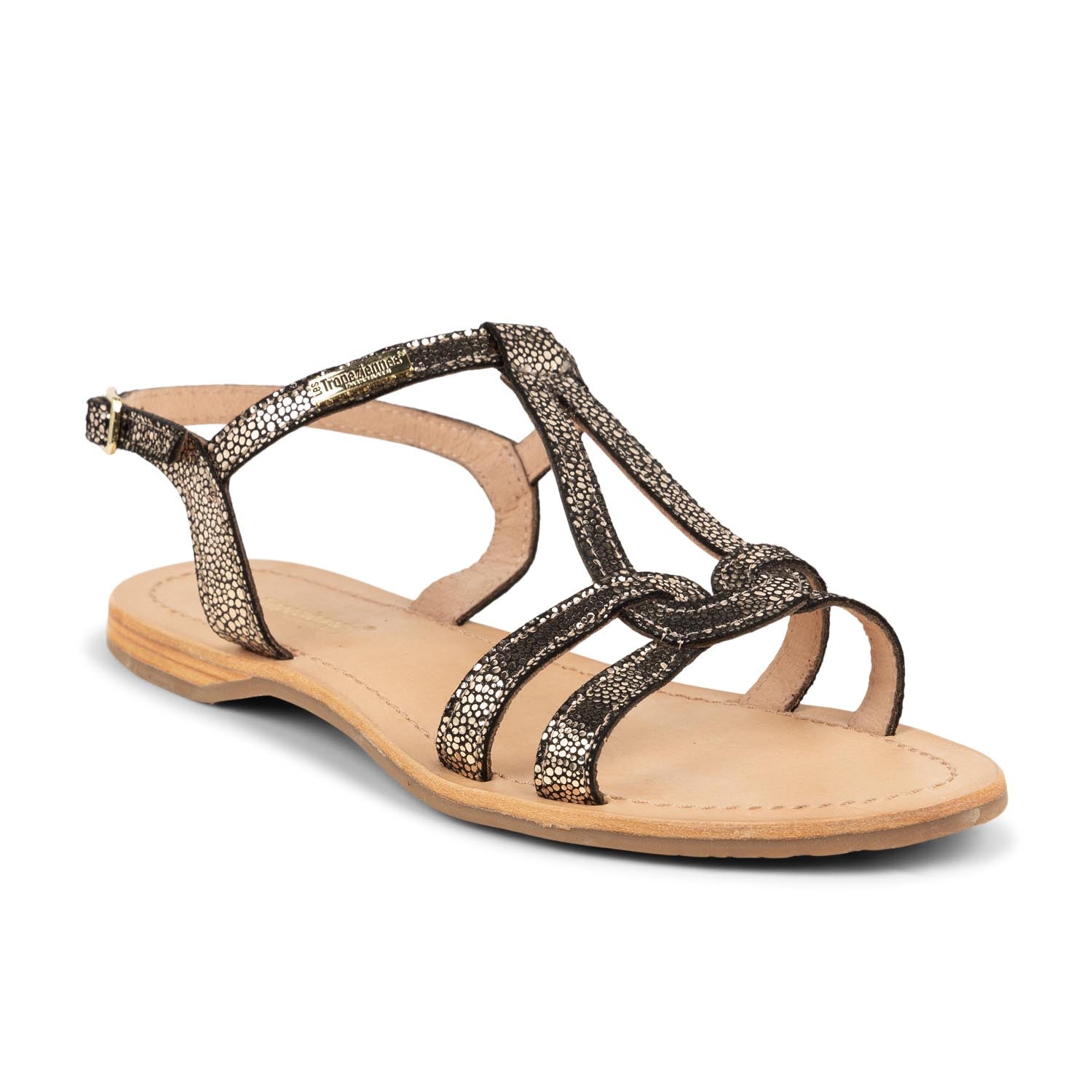 Sandales Femme LES TROPEZIENNES HACKLIO Or/Bronze