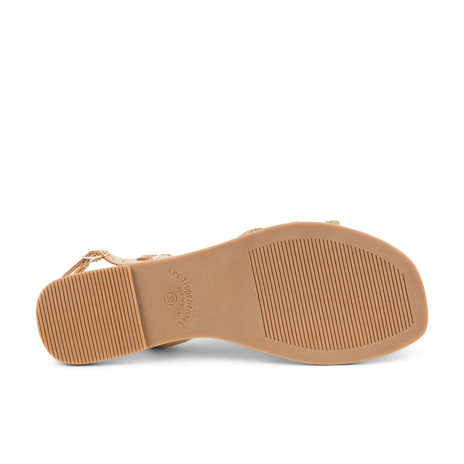 Sandales Femme LES TROPEZIENNES CHOMY Or/Bronze