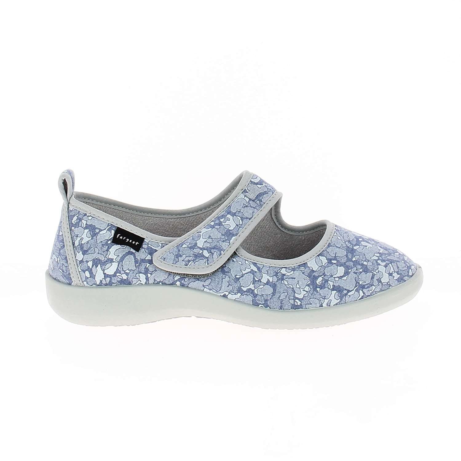 Chaussons Femme FARGEOT TOSQUET Bleu