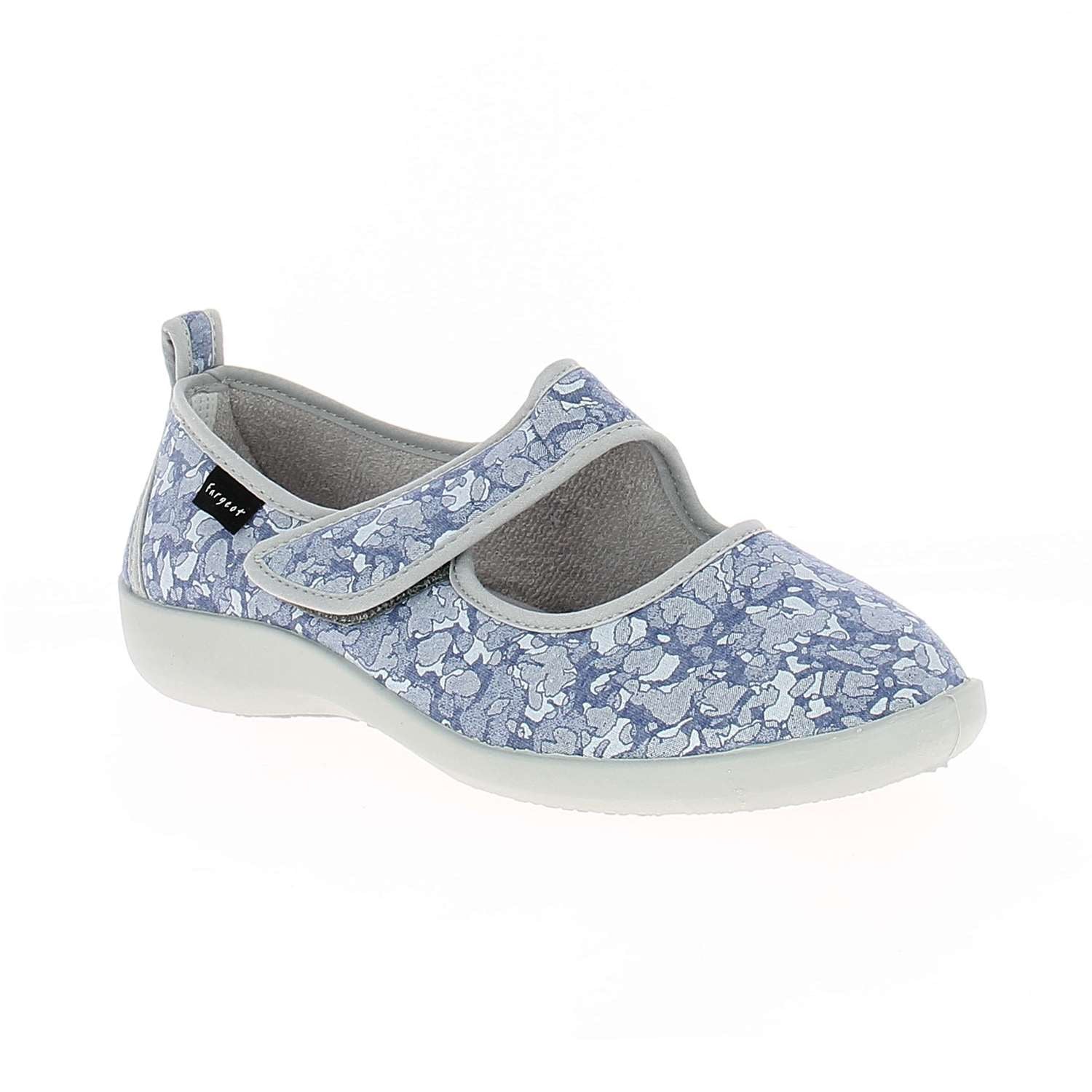 Chaussons Femme FARGEOT TOSQUET Bleu
