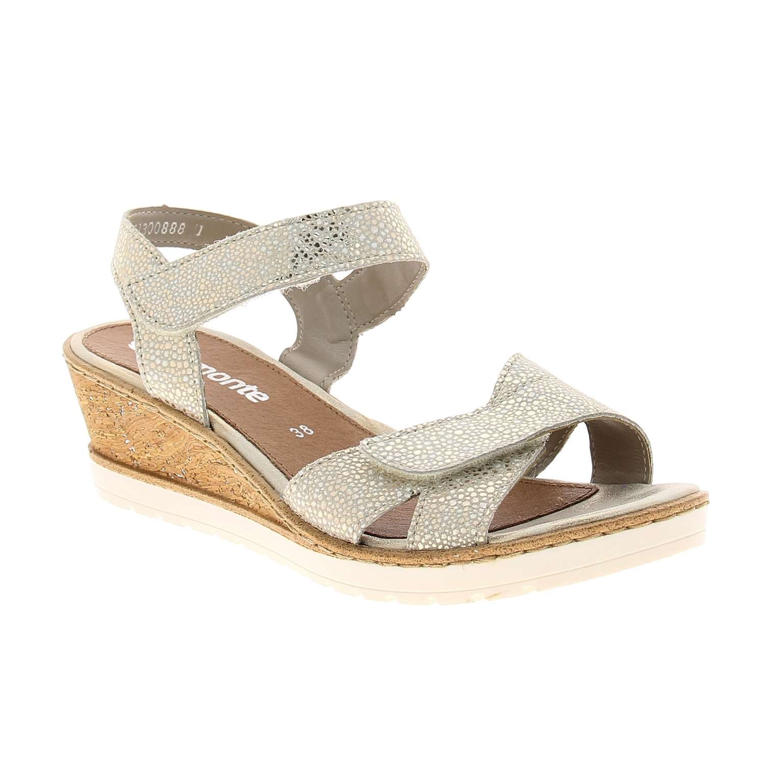 Sandales Femme REMONTE RETENOUS Argent