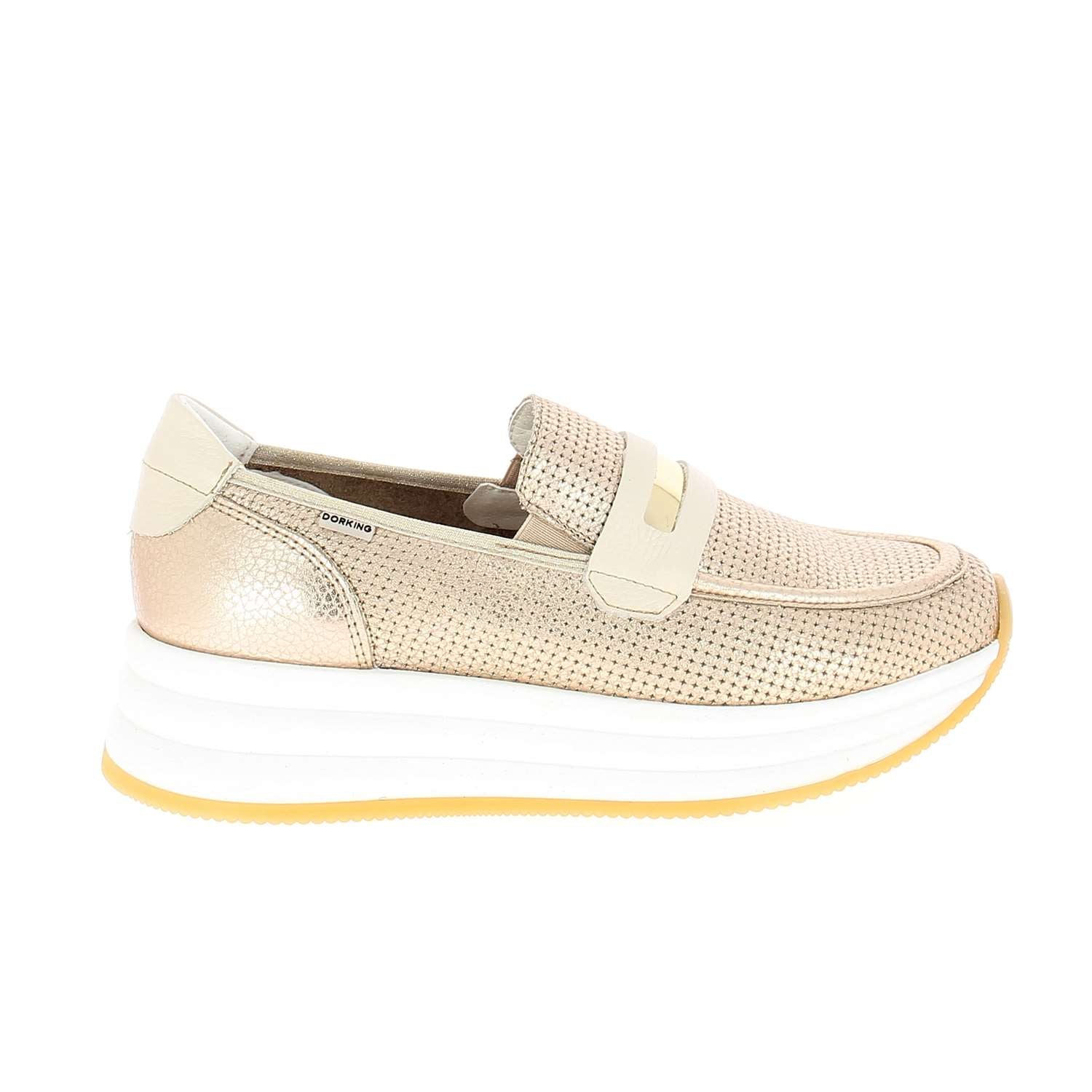 Mocassins Femme DORKING DOTTA Or/Bronze