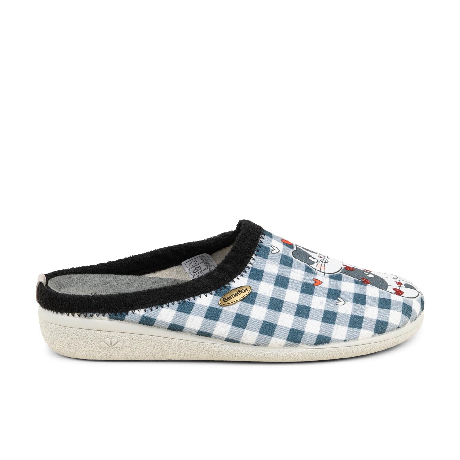 Chaussons Femme SEMELFLEX ROSEBEA Bleu