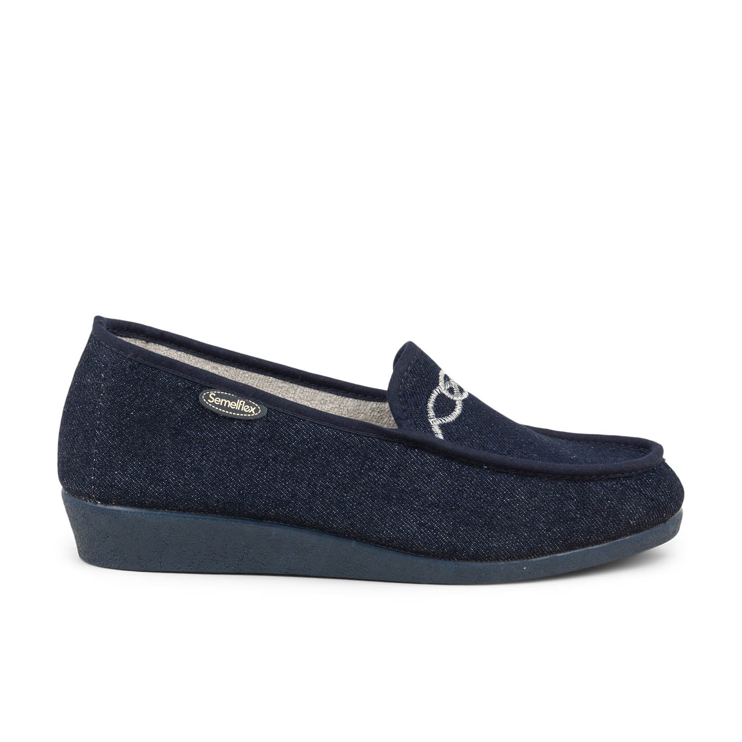 Chaussons Femme SEMELFLEX MOOREA Bleu