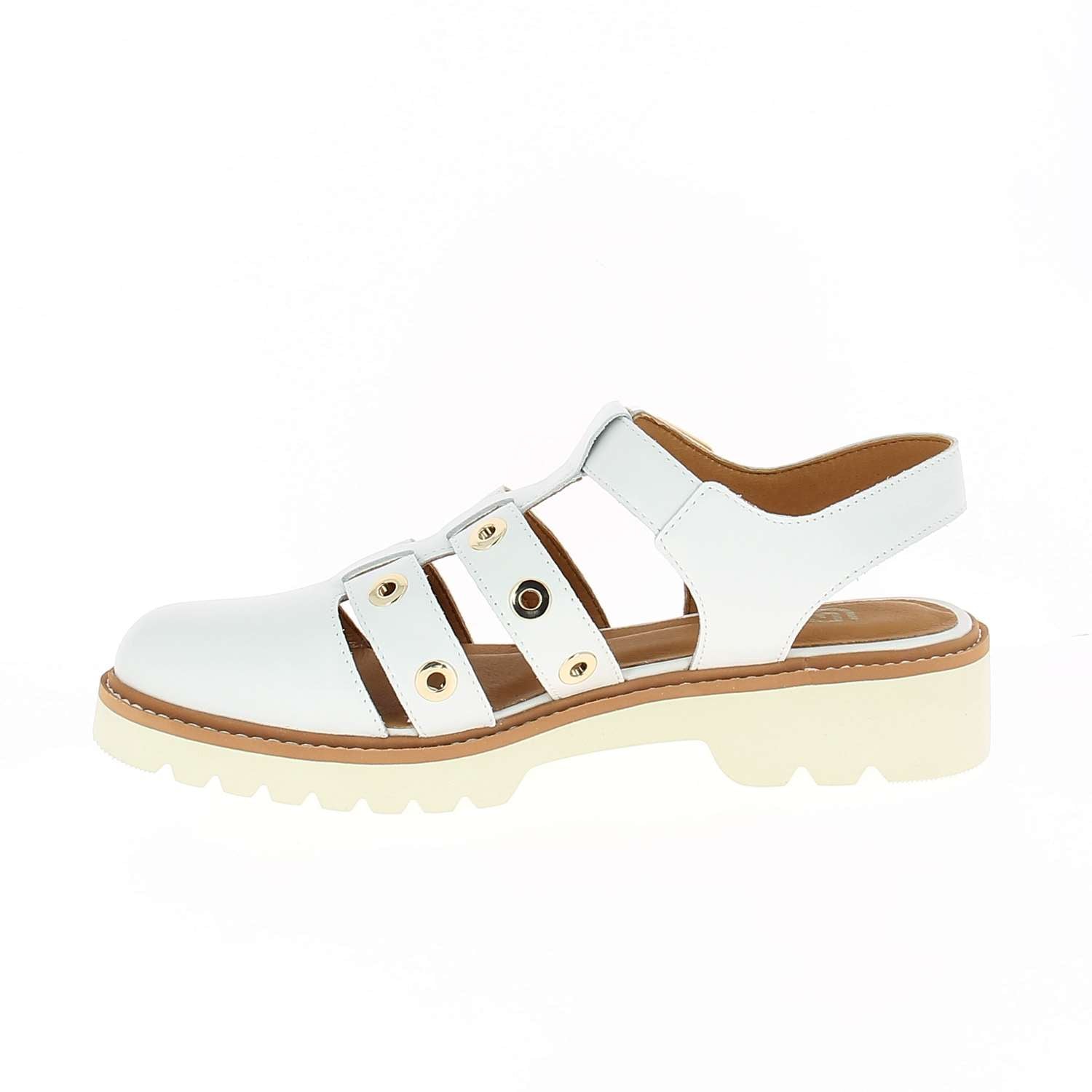 Sandales Femme FUGITIVE CYRUS Blanc