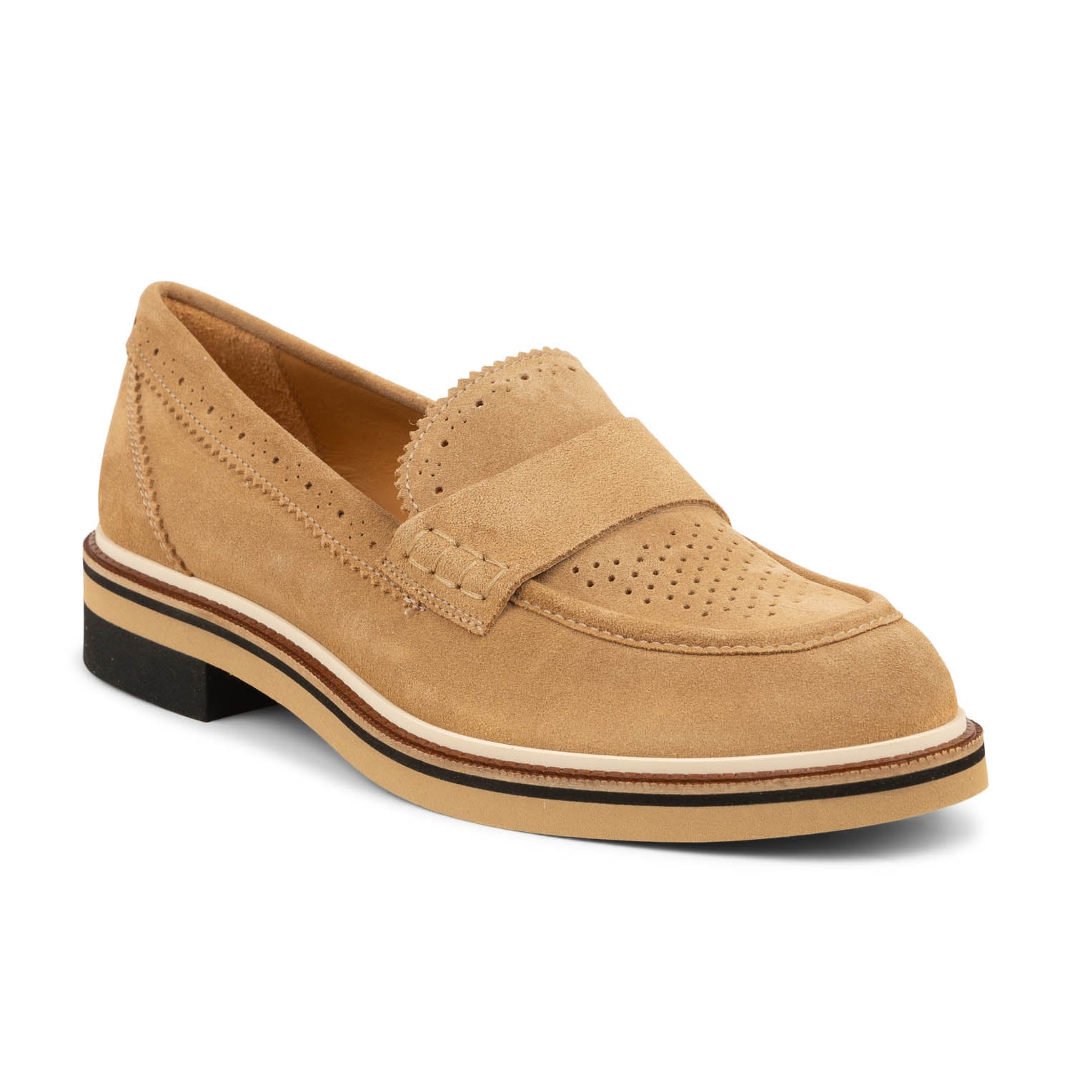 Mocassins Femme PERTINI PERTIMOCA Beige