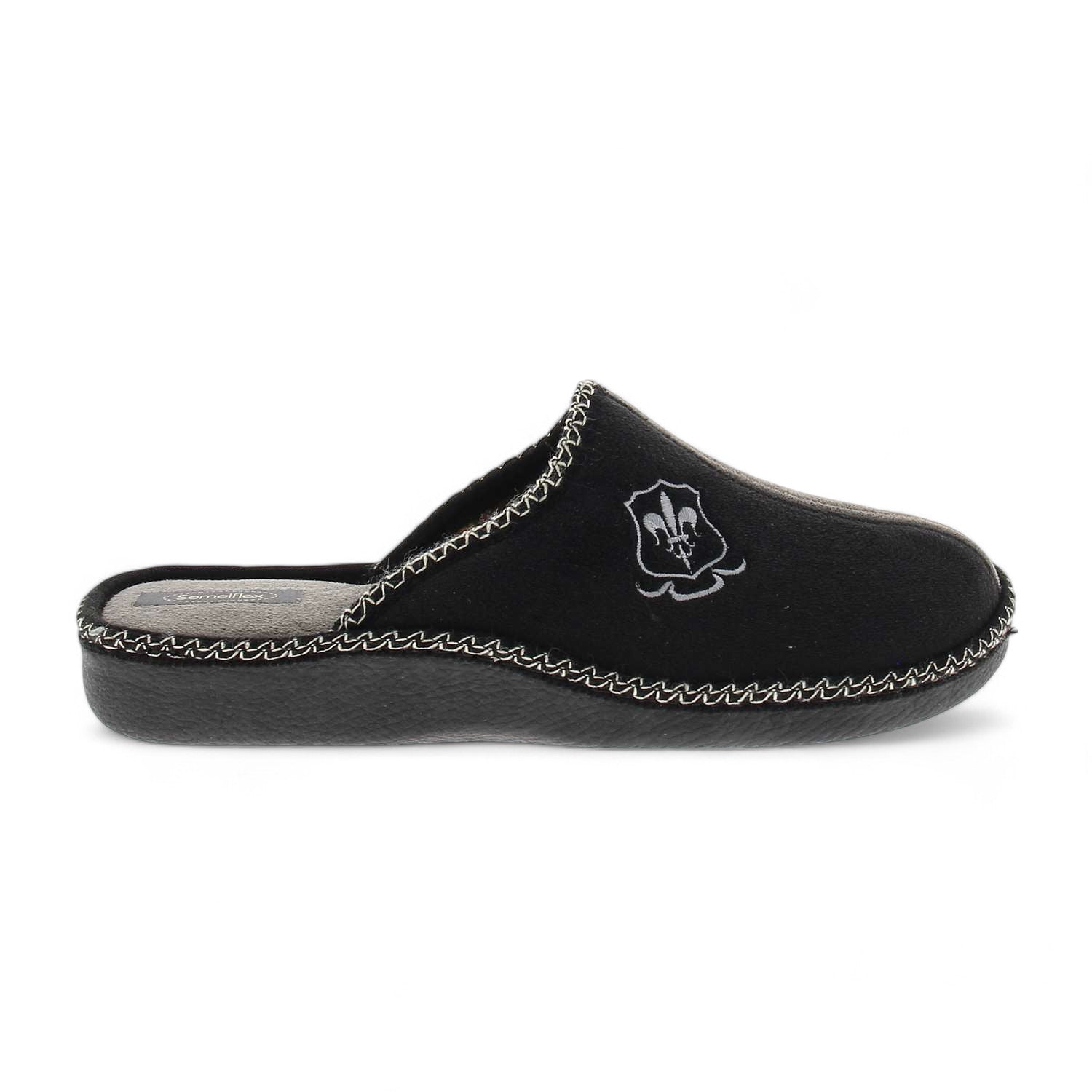 Chaussons Homme SEMELFLEX NICOLAS 4 Noir
