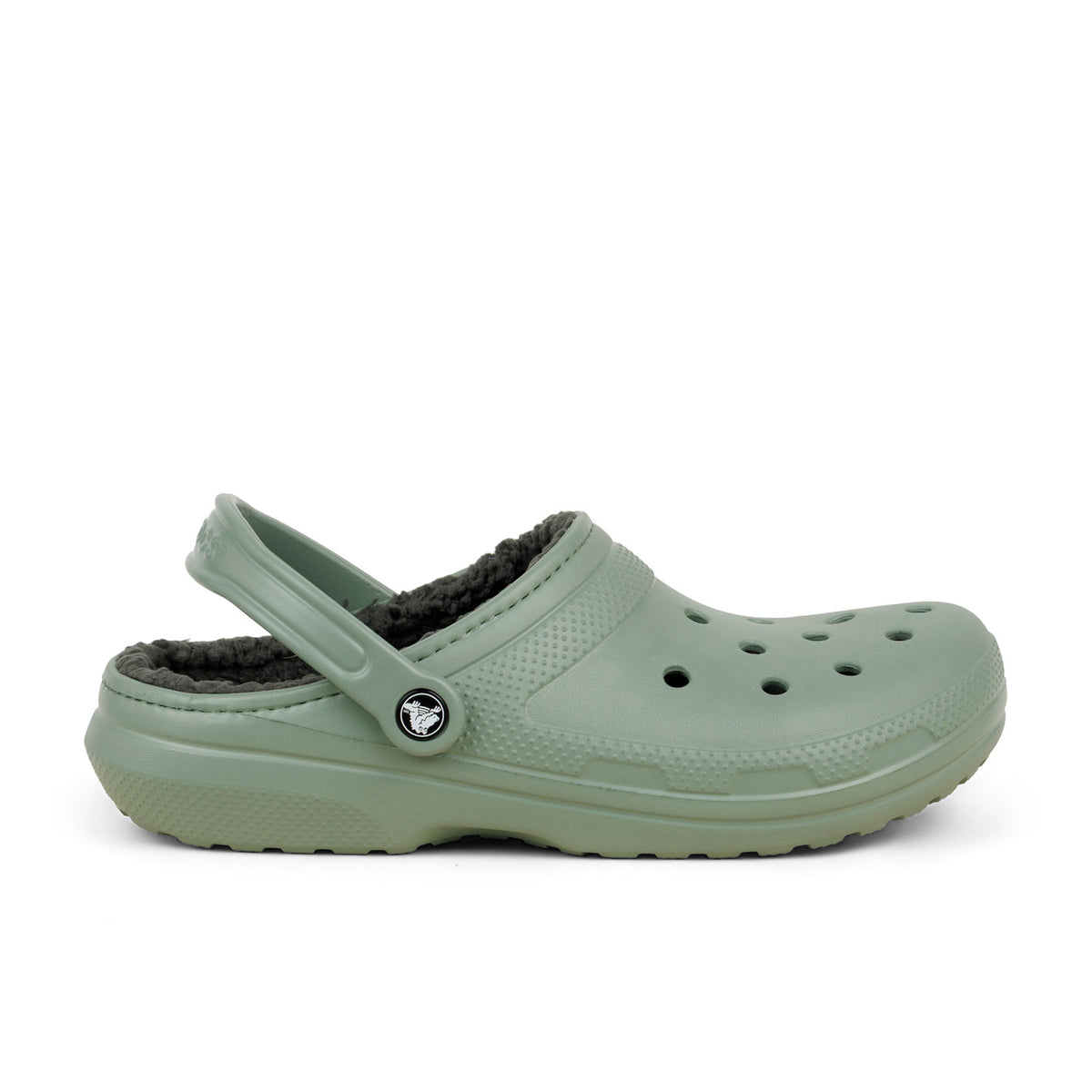 Tongs et Crocs Homme CROCS CLASSIC LINED Vert