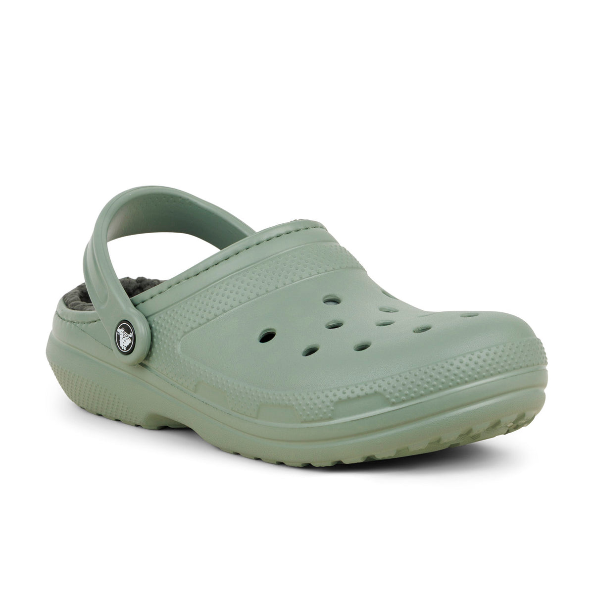 Tongs et Crocs Homme CROCS CLASSIC LINED Vert