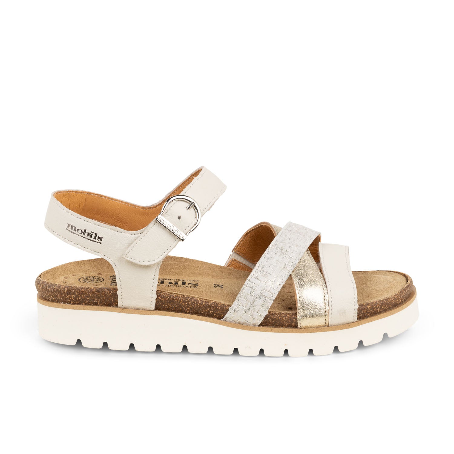 Sandales Femme MOBILS BY MEPHISTO THINA Blanc