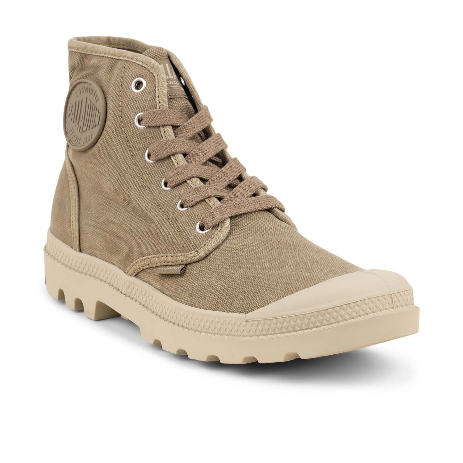 Baskets Homme PALLADIUM PAMPA HI Kaki