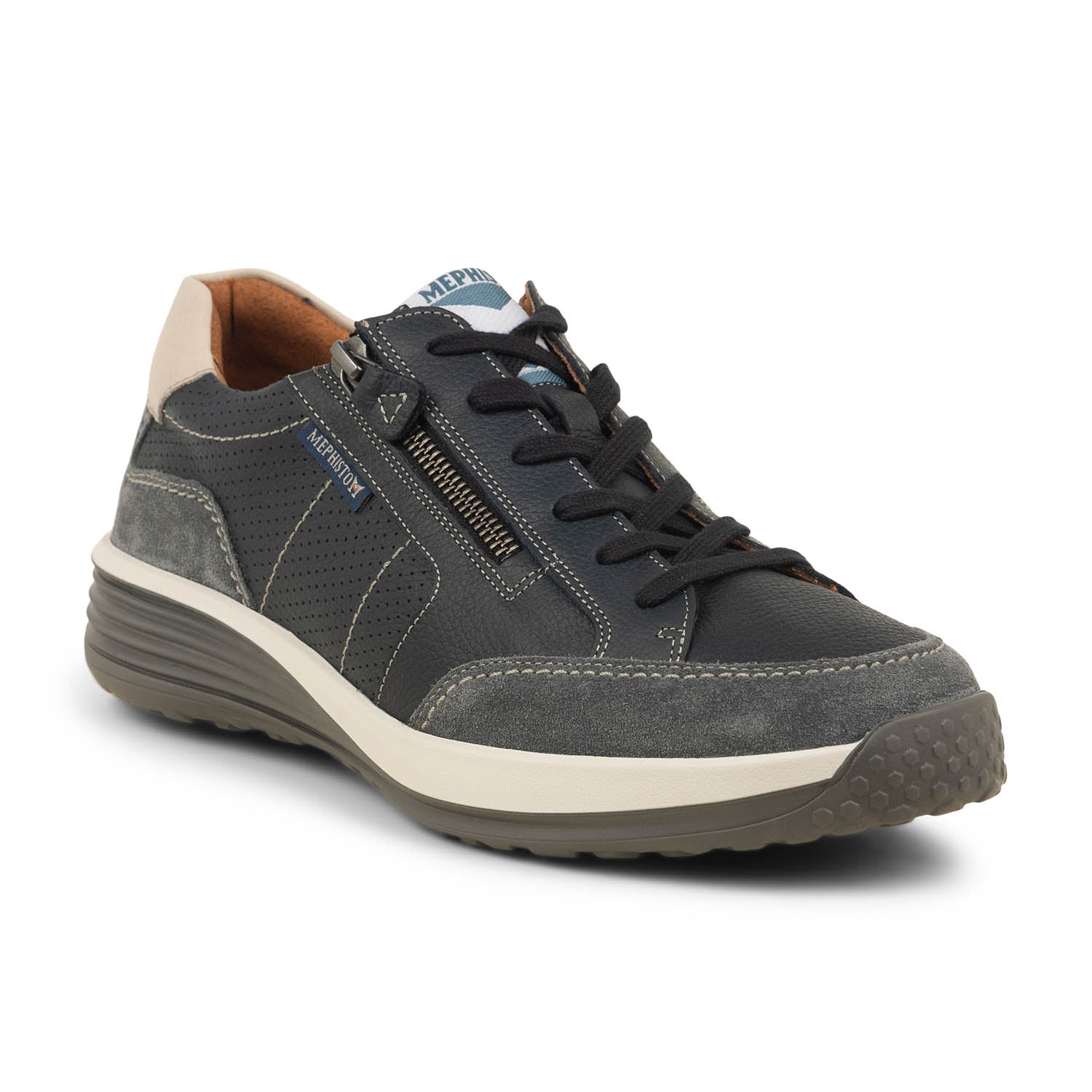 Baskets Homme MEPHISTO SACCO Bleu